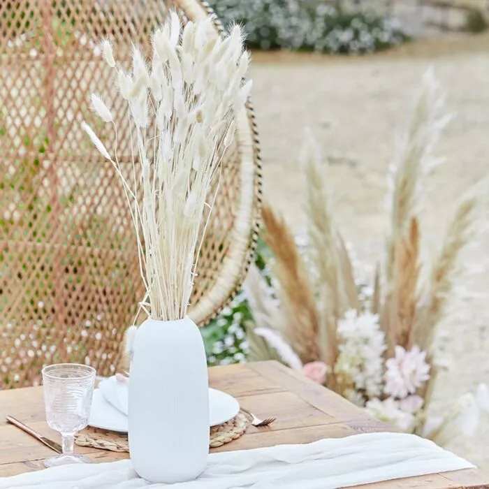20 crema di erbe di velluto da sposa country 65 cm