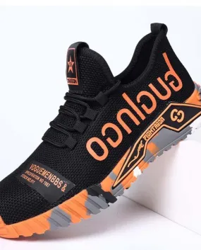 2022 Nuove scarpe antinfortunistiche alla moda da uomo basse Scarpe da lavoro antiscivolo Scarpe da lavoro in plastica Scarpe da