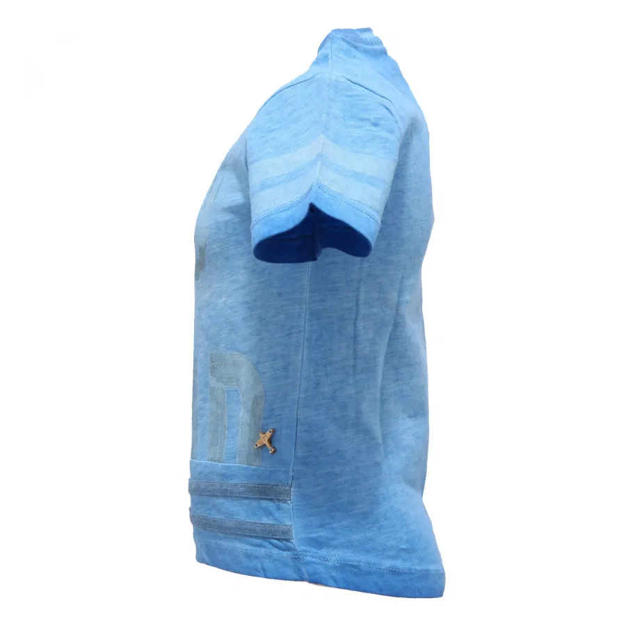 6652R maglia bimbo SP1 49 AND blu t-shirt kid