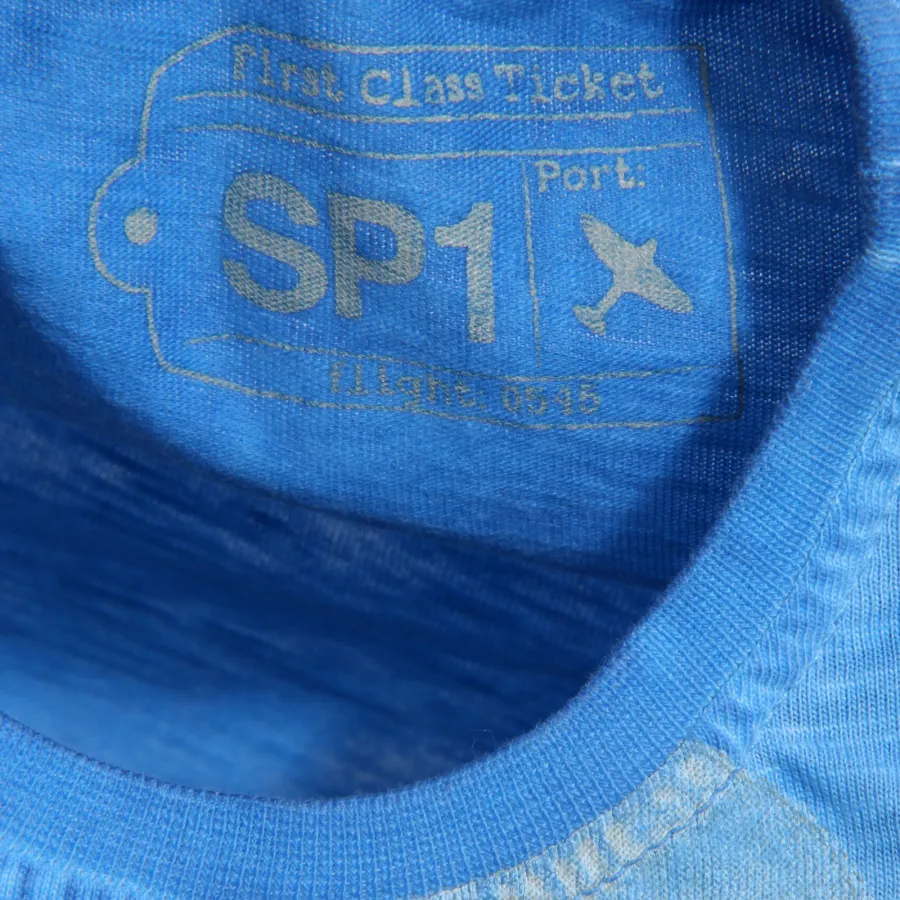 6652R maglia bimbo SP1 49 AND blu t-shirt kid