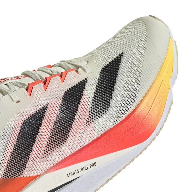ADIDAS Adizero Boston 12 Ivory Nero - Scarpe Running Uomo