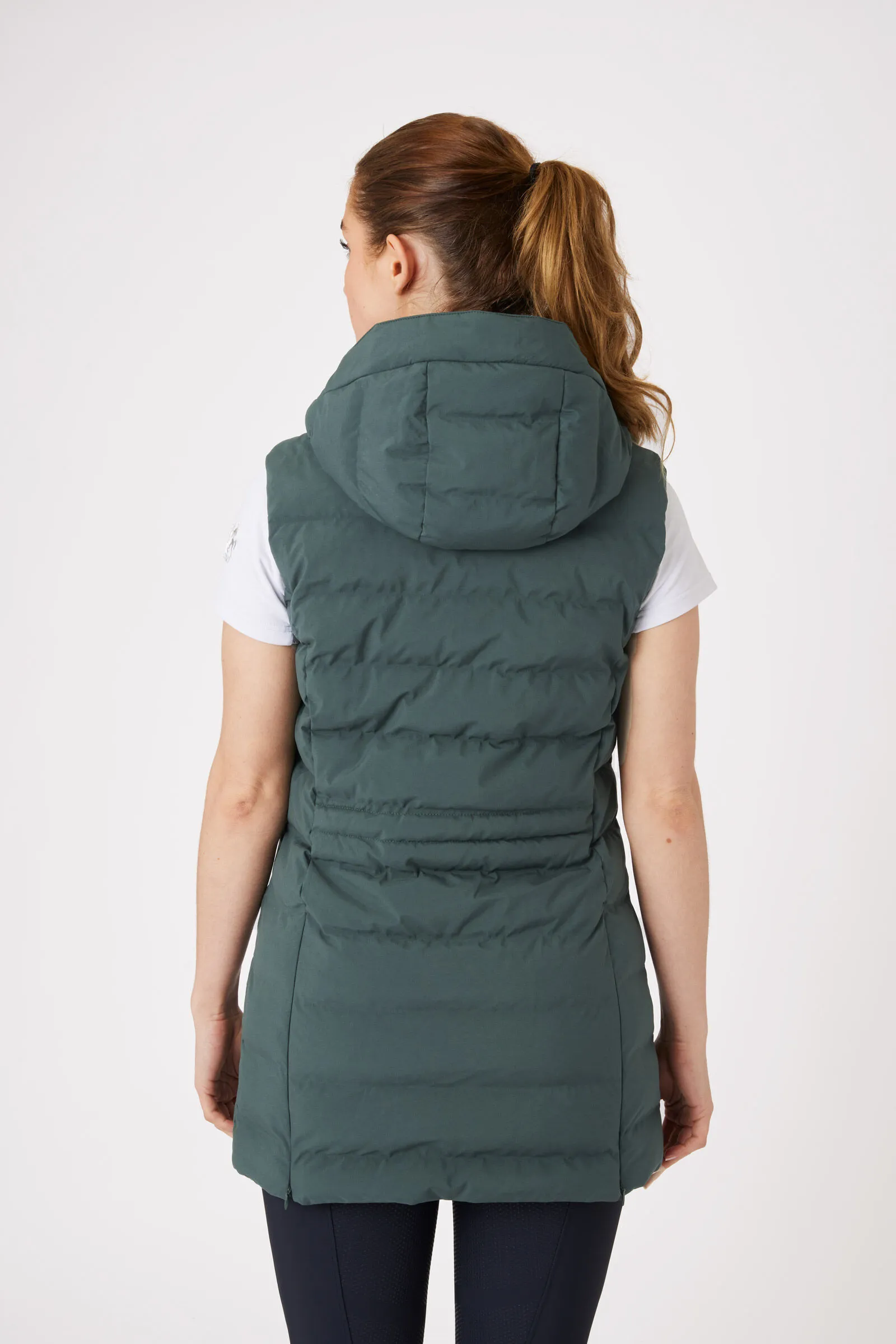 B Vertigo Celeste Gilet impermeabile