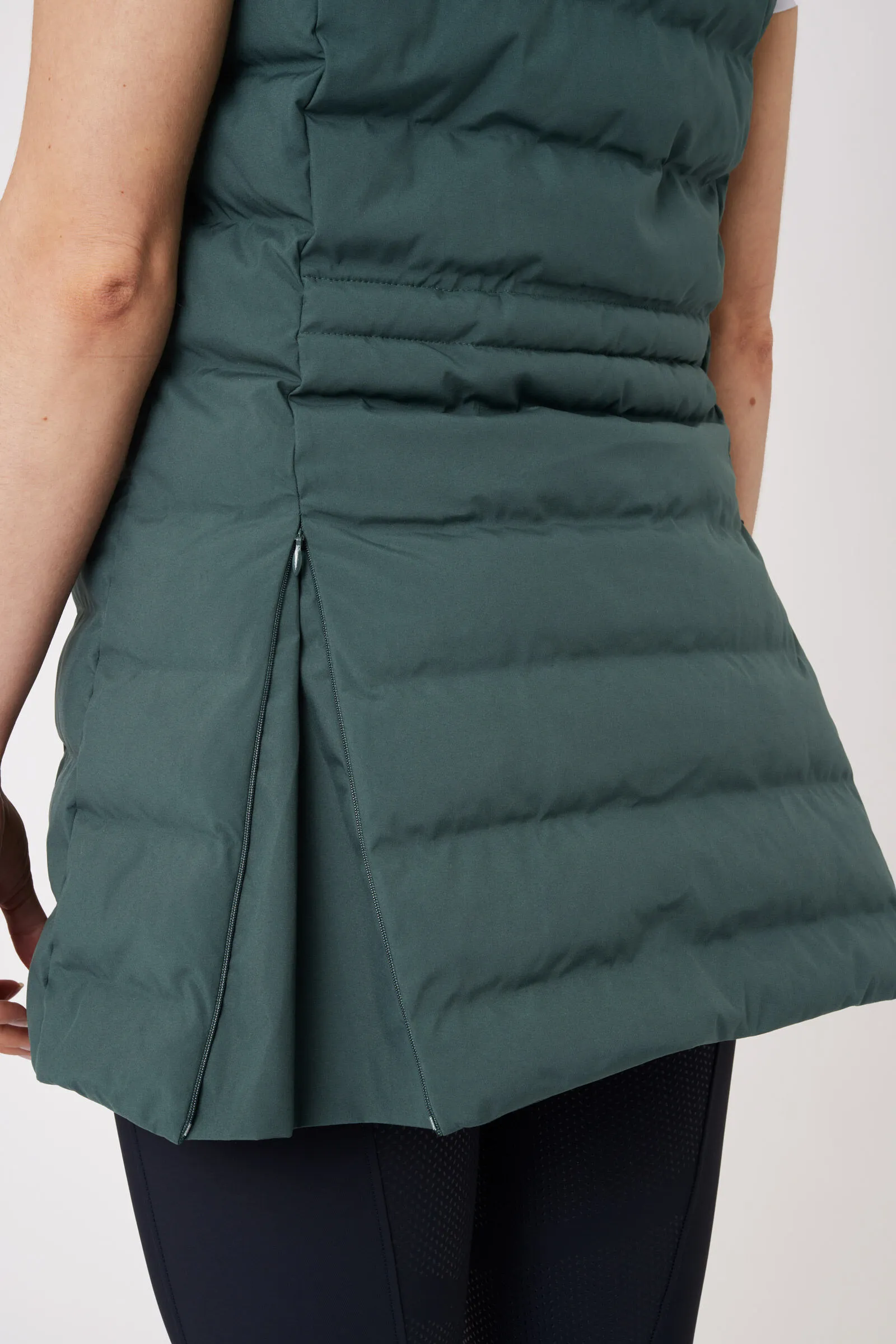 B Vertigo Celeste Gilet impermeabile