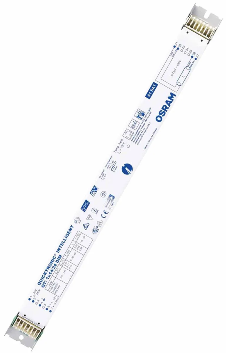 Ballast per illuminazione Osram 1, tipo Elettronico, 39 W, 220 → 240 V, per lampade fluorescenti compatte