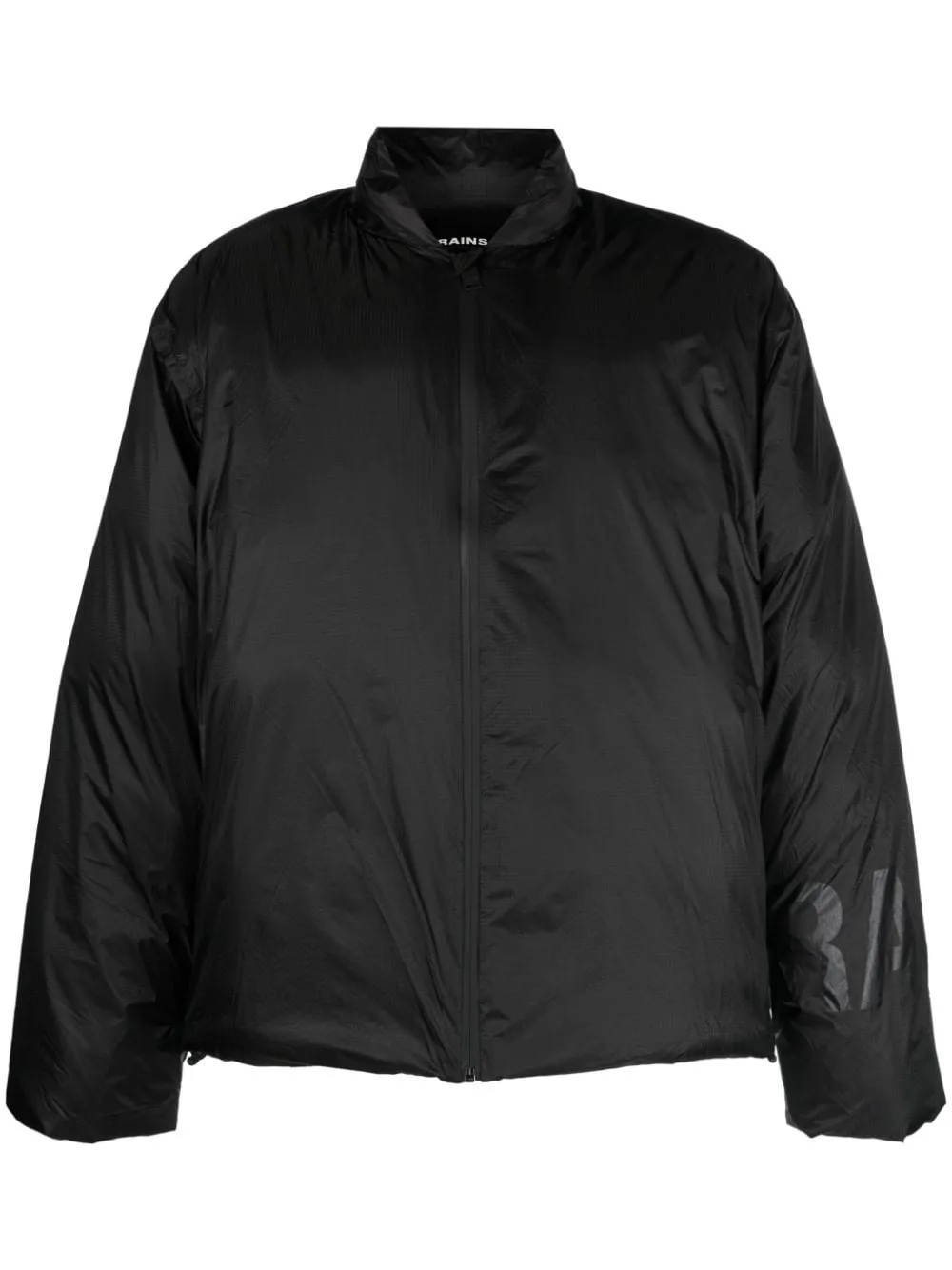 Bomber Kevo impermeabile in nero - unisex