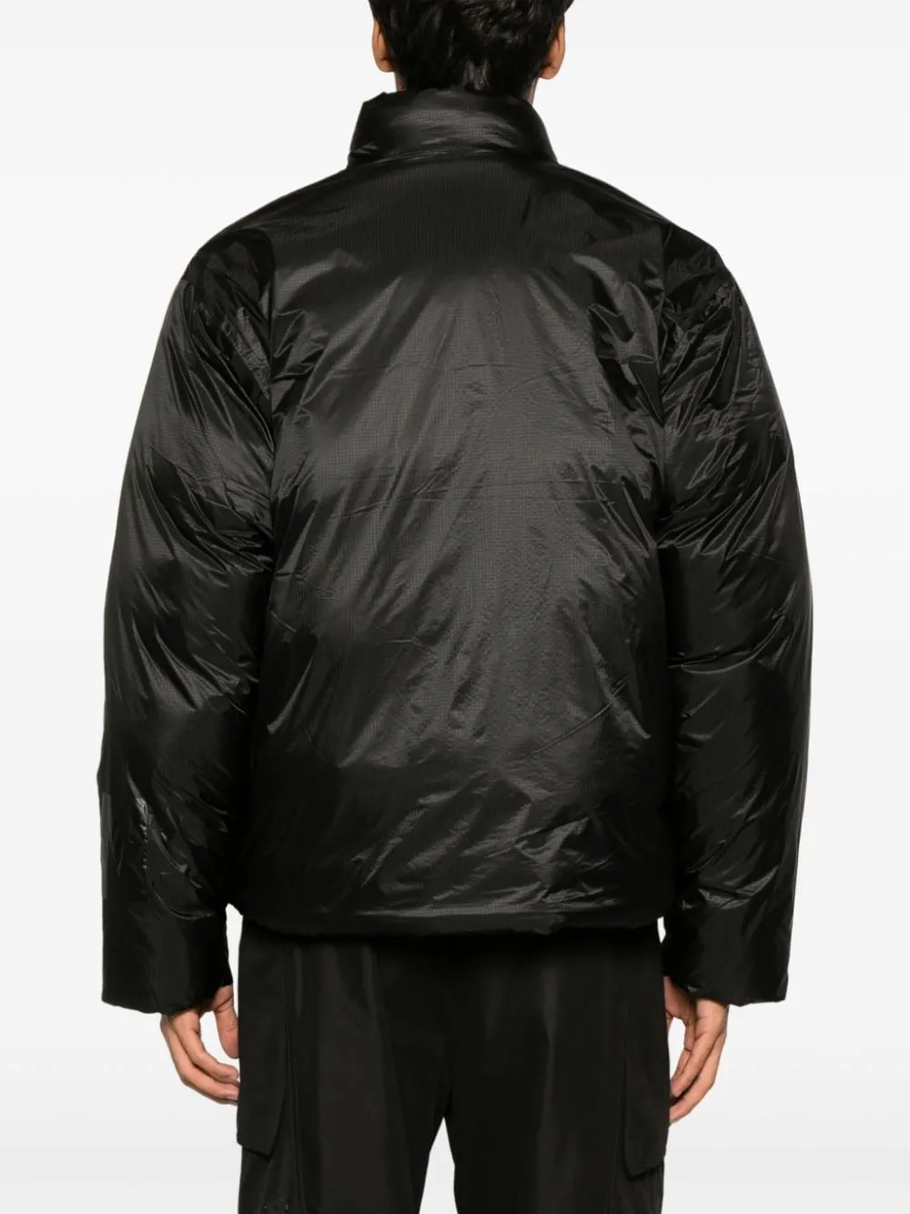 Bomber Kevo impermeabile in nero - unisex