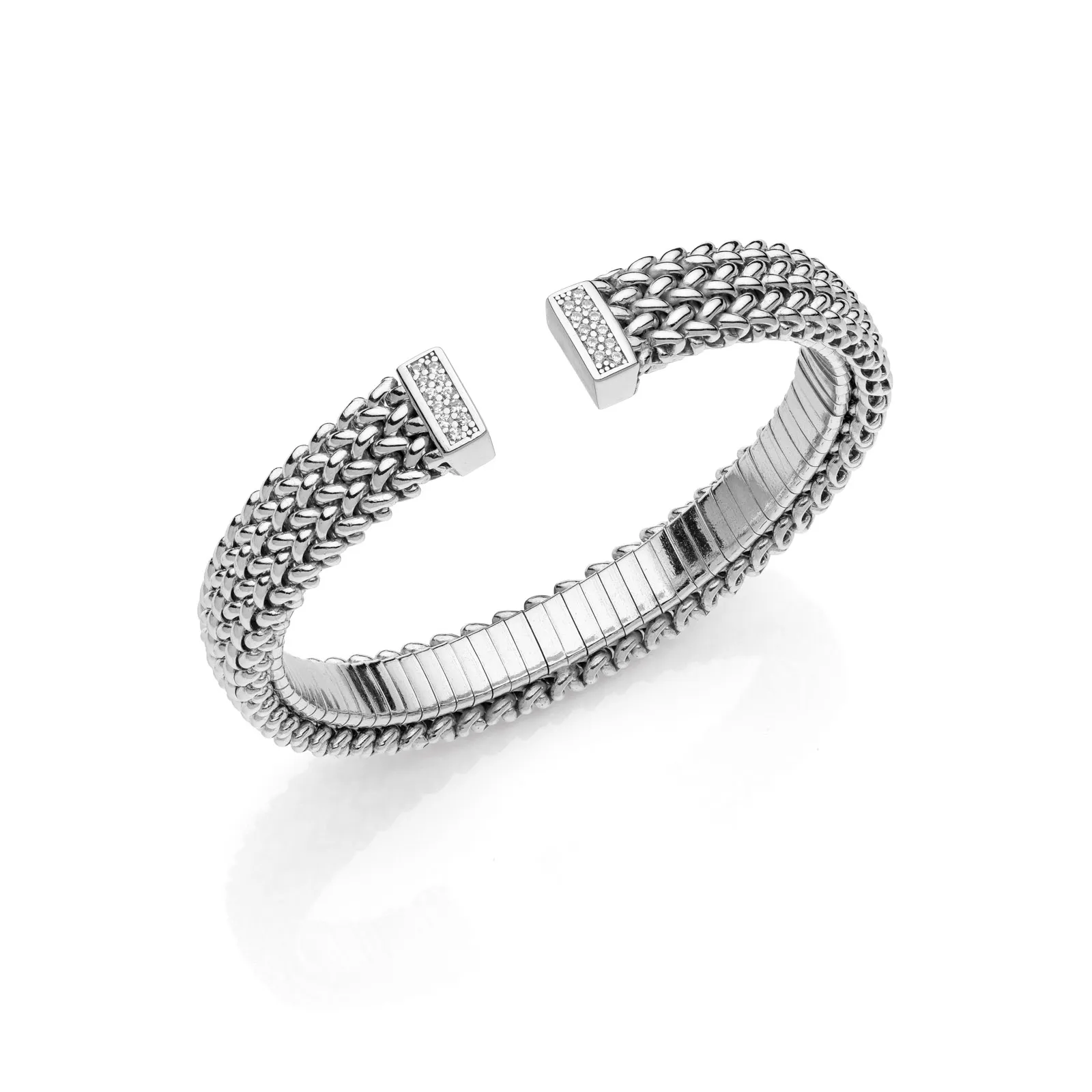 Bracciale rigido in argento