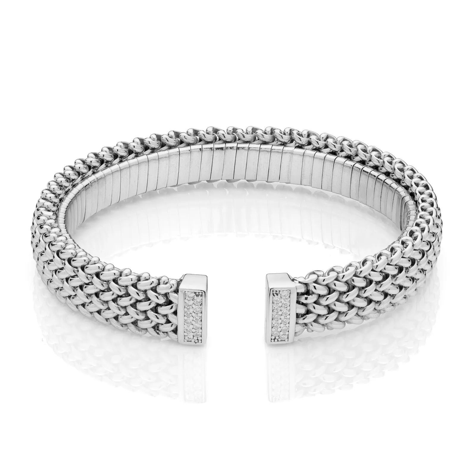 Bracciale rigido in argento