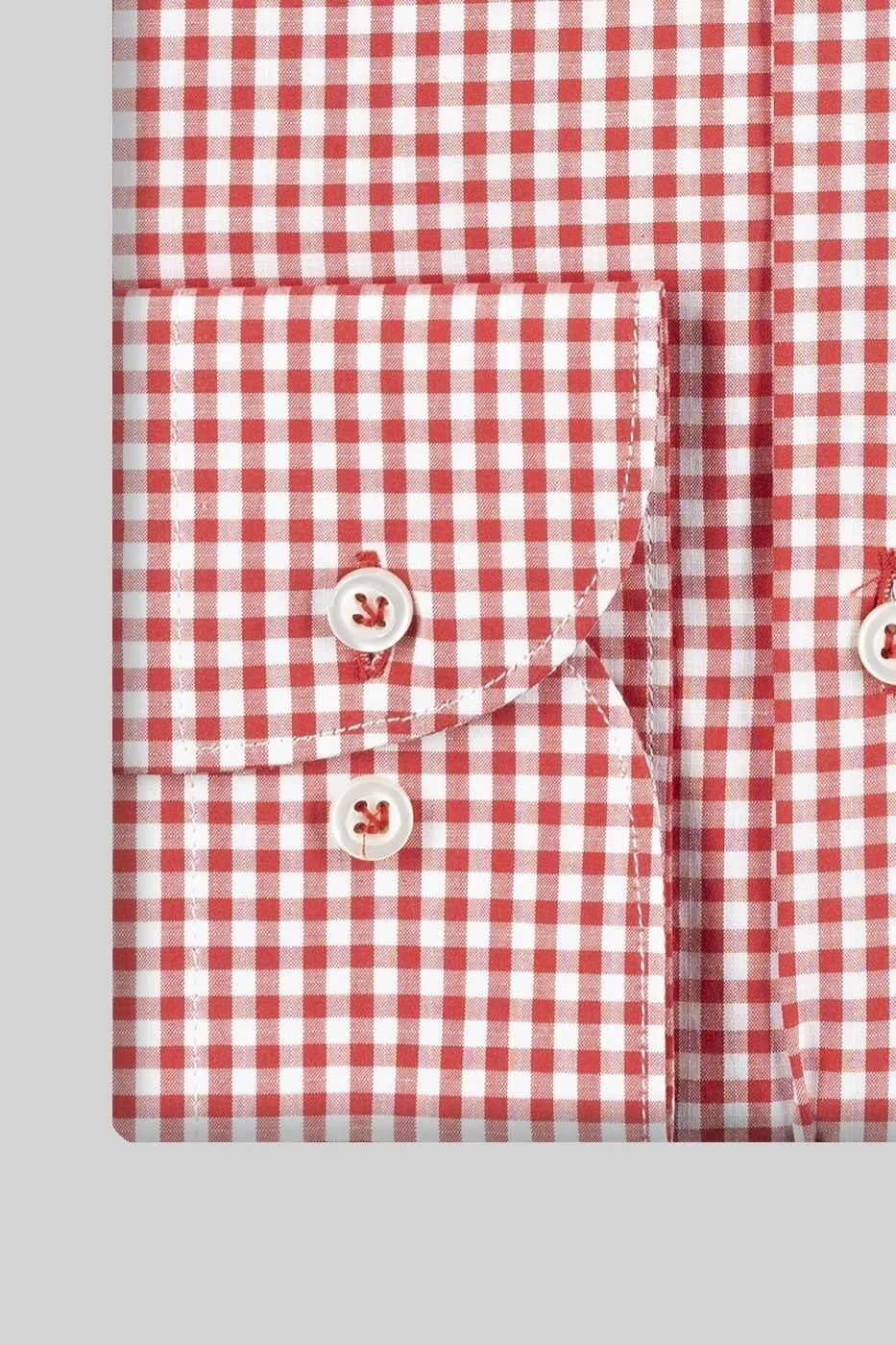 Camicia Regular micro quadro button down - Descartes