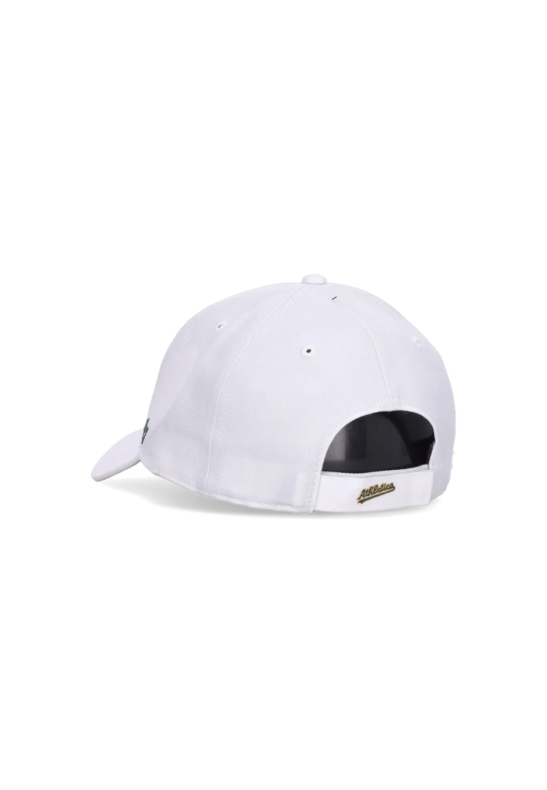 Cappellino Visiera Curva Uomo Mlb Mvp Oakath White/original Team Colors