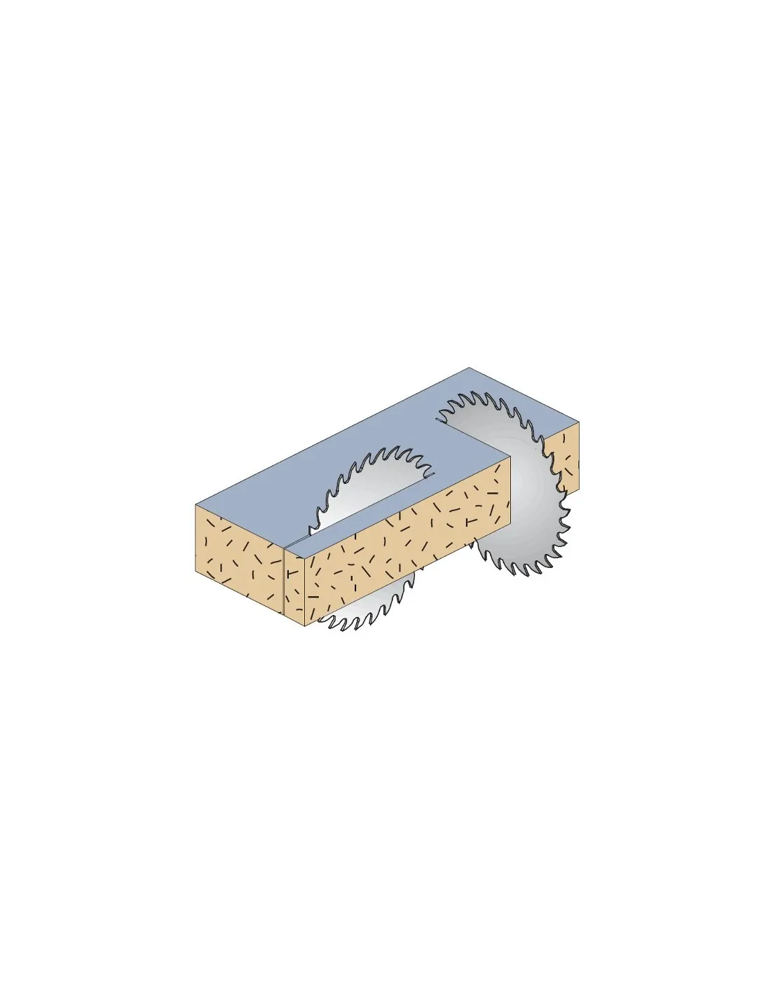 CMT 292.165.40M LAMA X LEGNO 165X30 Z  40