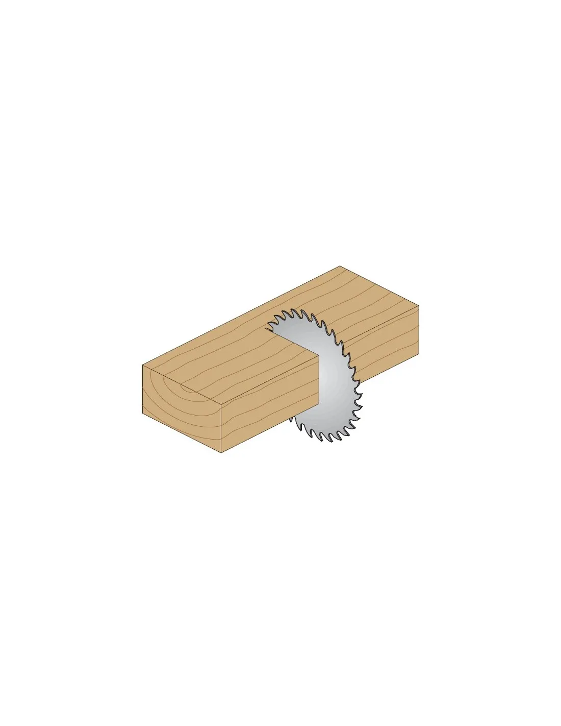 CMT 292.165.40M LAMA X LEGNO 165X30 Z  40