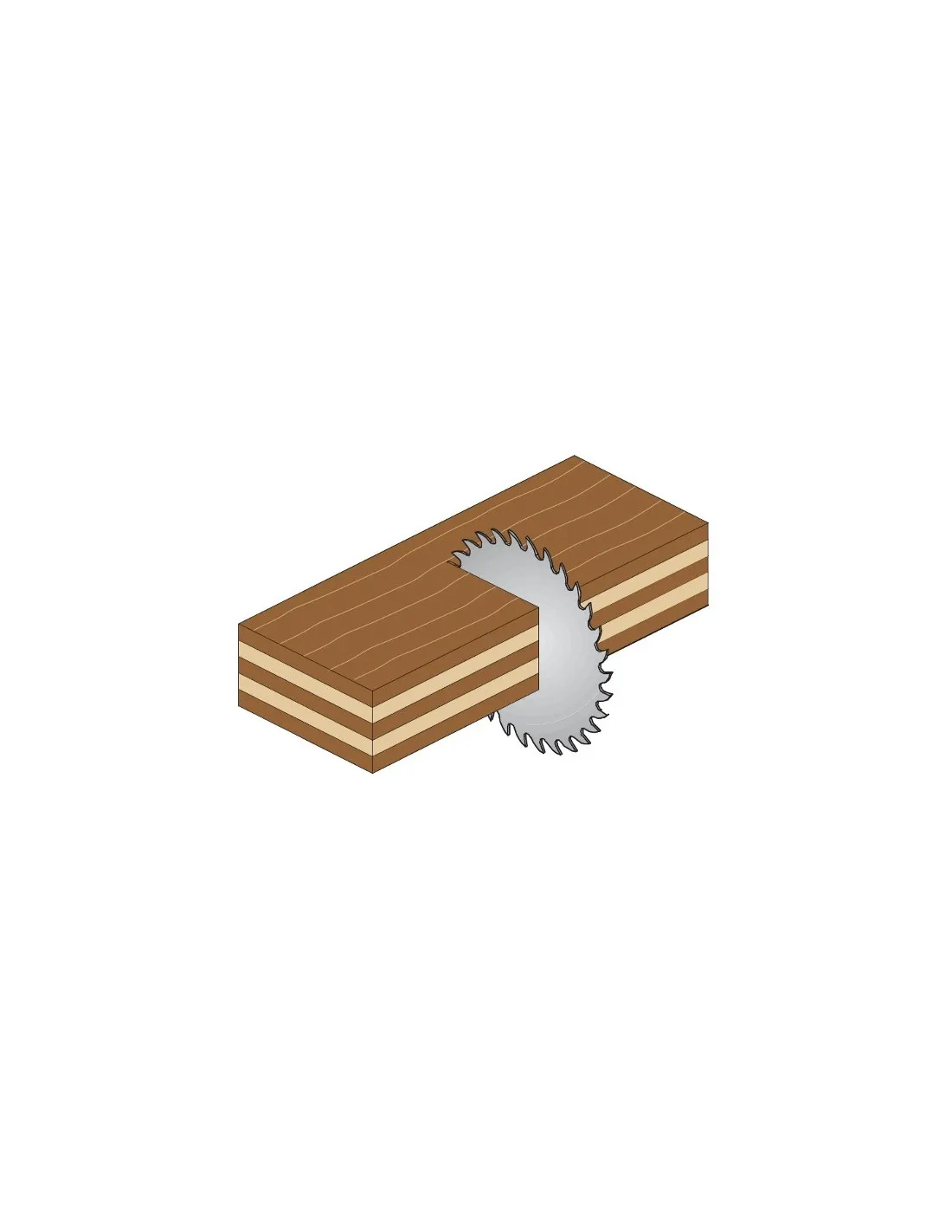 CMT 292.165.40M LAMA X LEGNO 165X30 Z  40