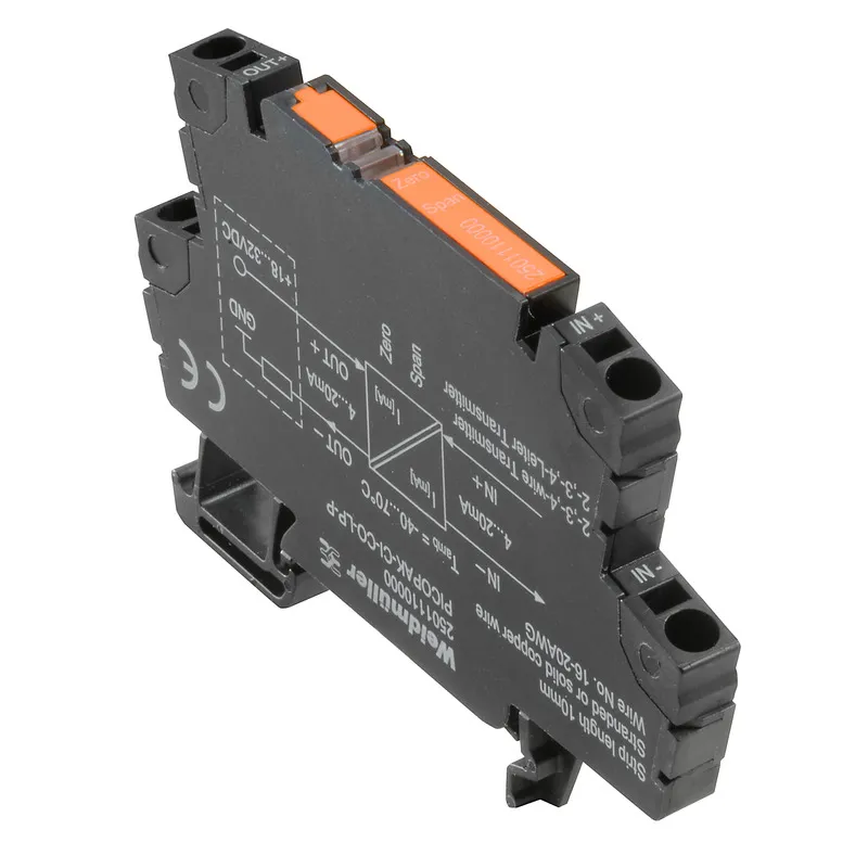 Convertitore di segnale Weidmüller serie PICOPAK, ATEX, IECEx