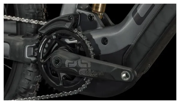 Cube Stereo Hybrid 160 HPC Actionteam 750 27.5 MTB elettrica full suspension Shimano XT 12S 750 Wh 27.5'' Blu Grigio Actionteam 