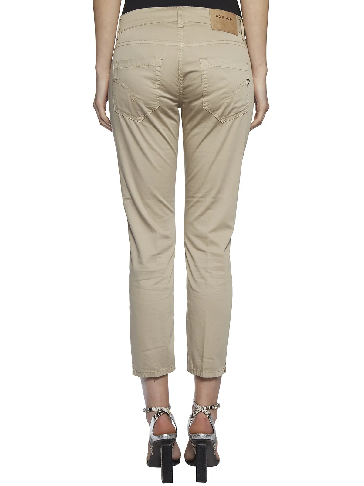 DONDUP  5 TASCHE IN COTONE STRETCH 