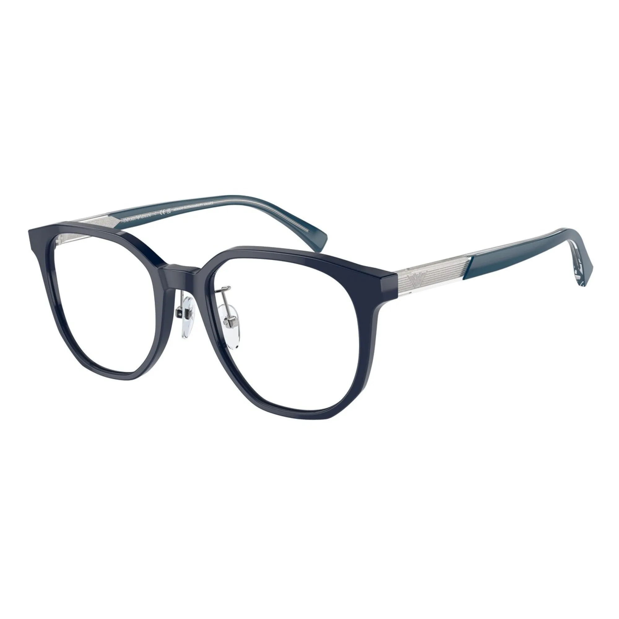   Emporio Armani EA 3241D - 6039 Blu Brillante | Occhiale Da Vista Uomo 