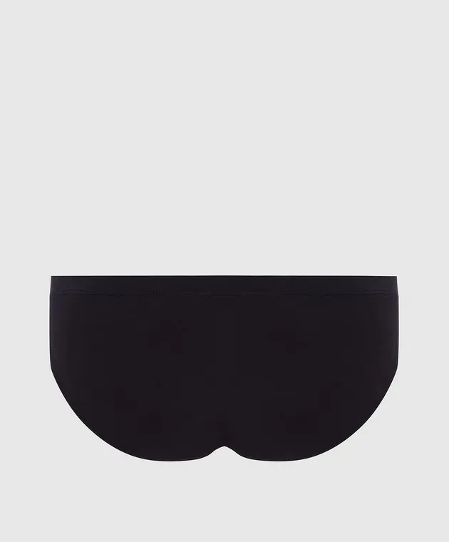 Ermenegildo Zegna Slip blu navy con logo N3L611300