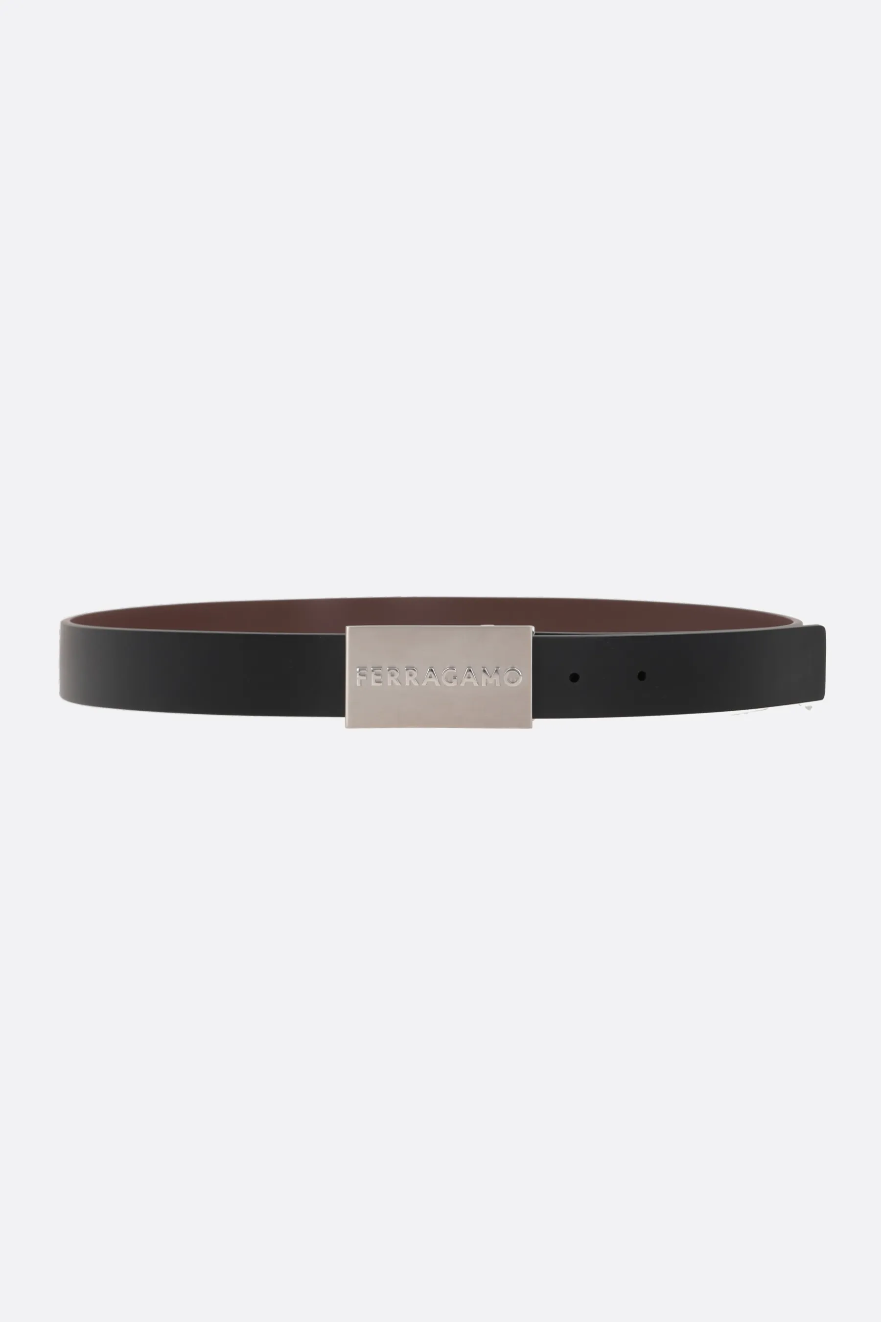  FERRAGAMO cintura reversibile in pelle liscia 