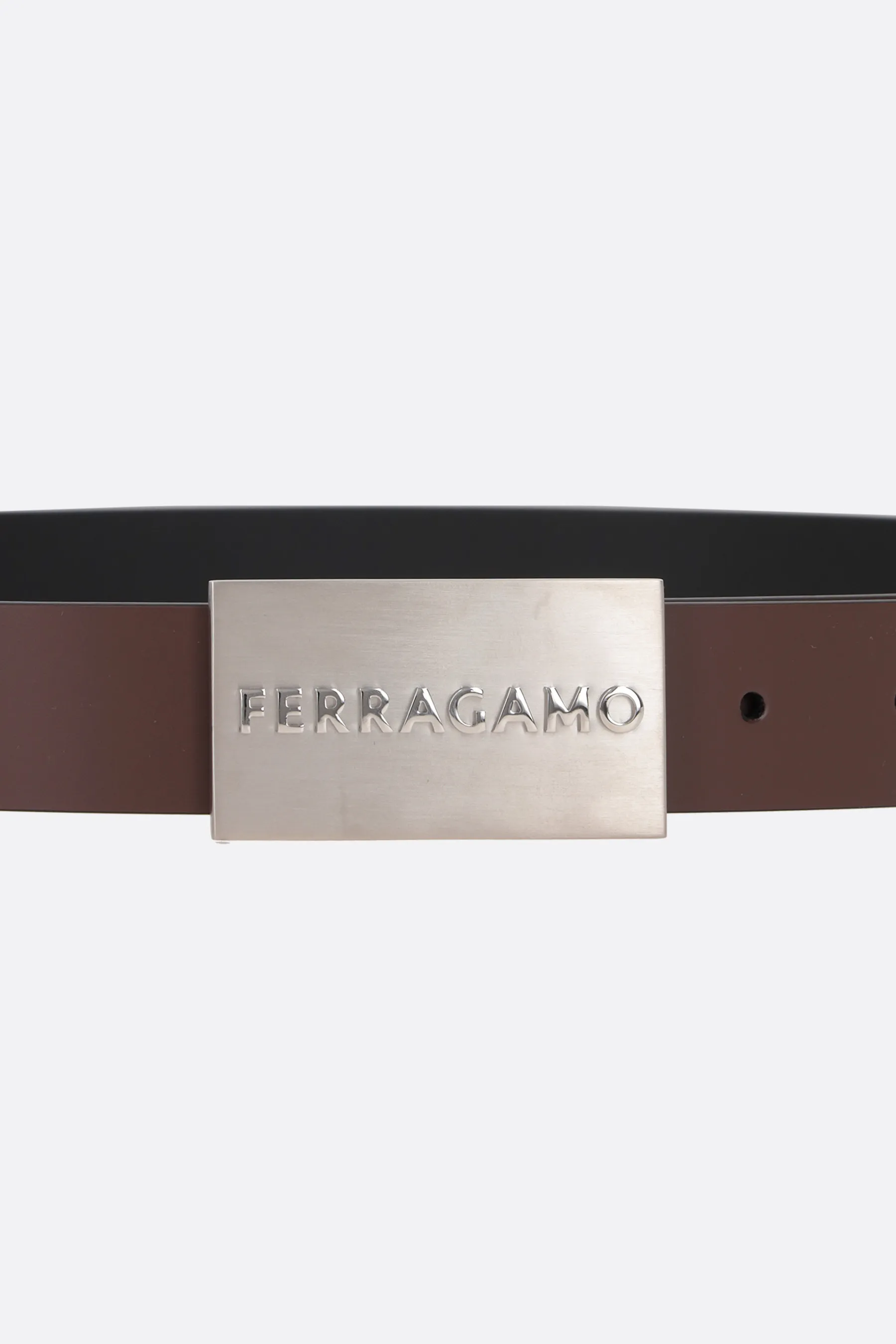  FERRAGAMO cintura reversibile in pelle liscia 