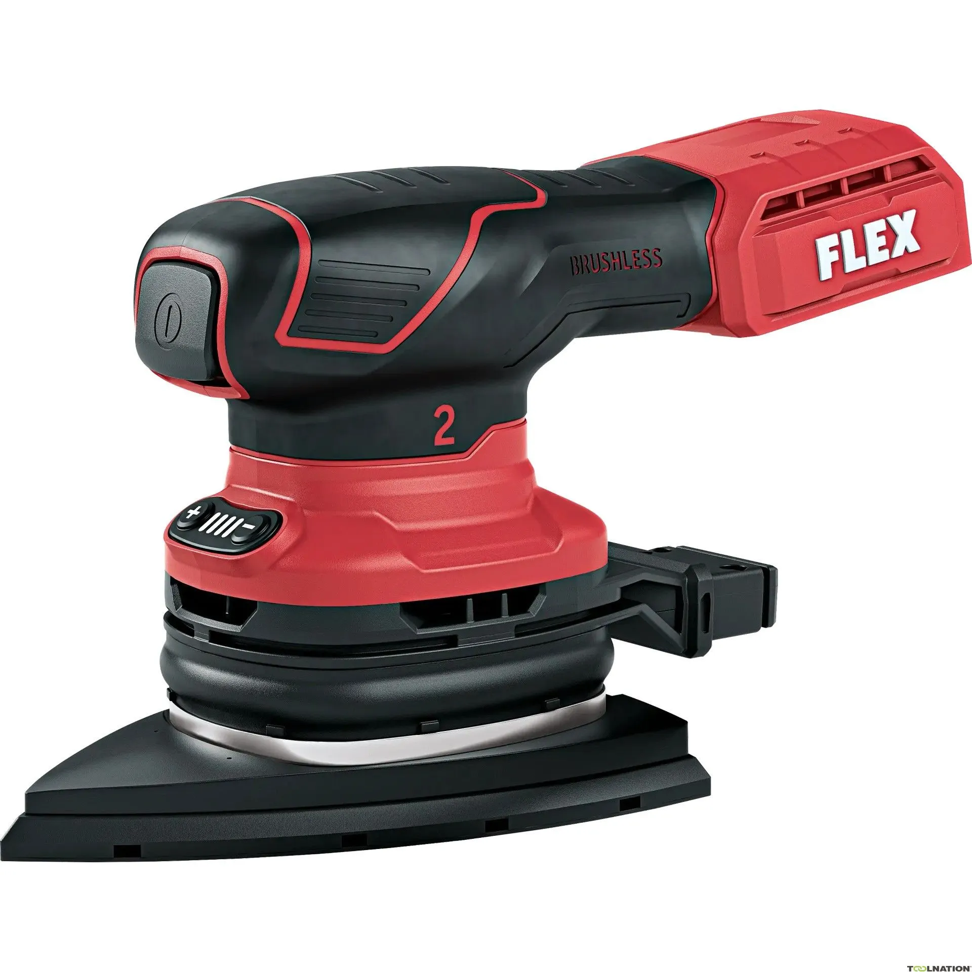 Flex-tools 532087 ODE 2-100 18-EC C Deltaschuurmachine met toerentalregeling 18V excl. accu's en lader