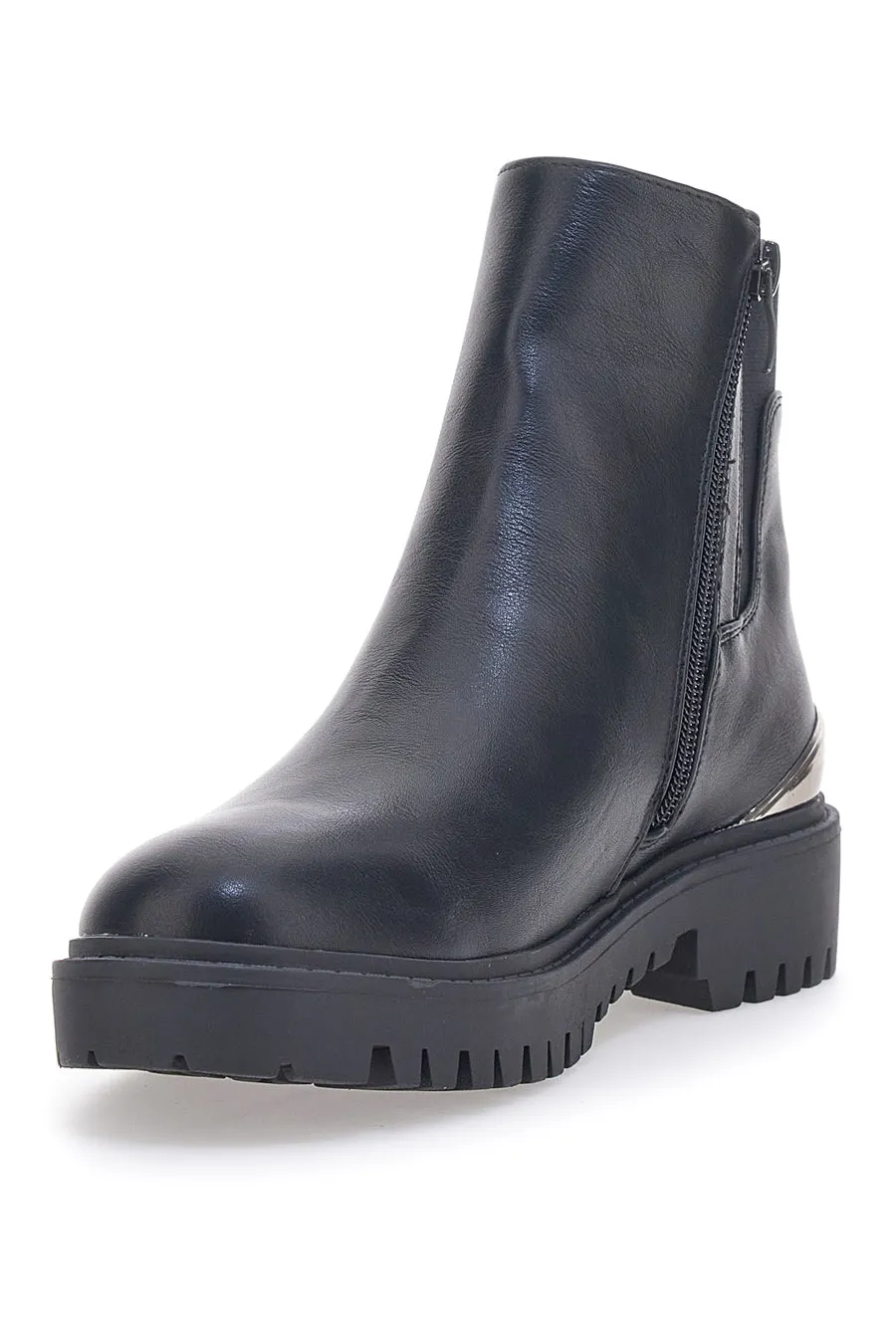   GMV Stivaletti Chelsea Nero GMV 282