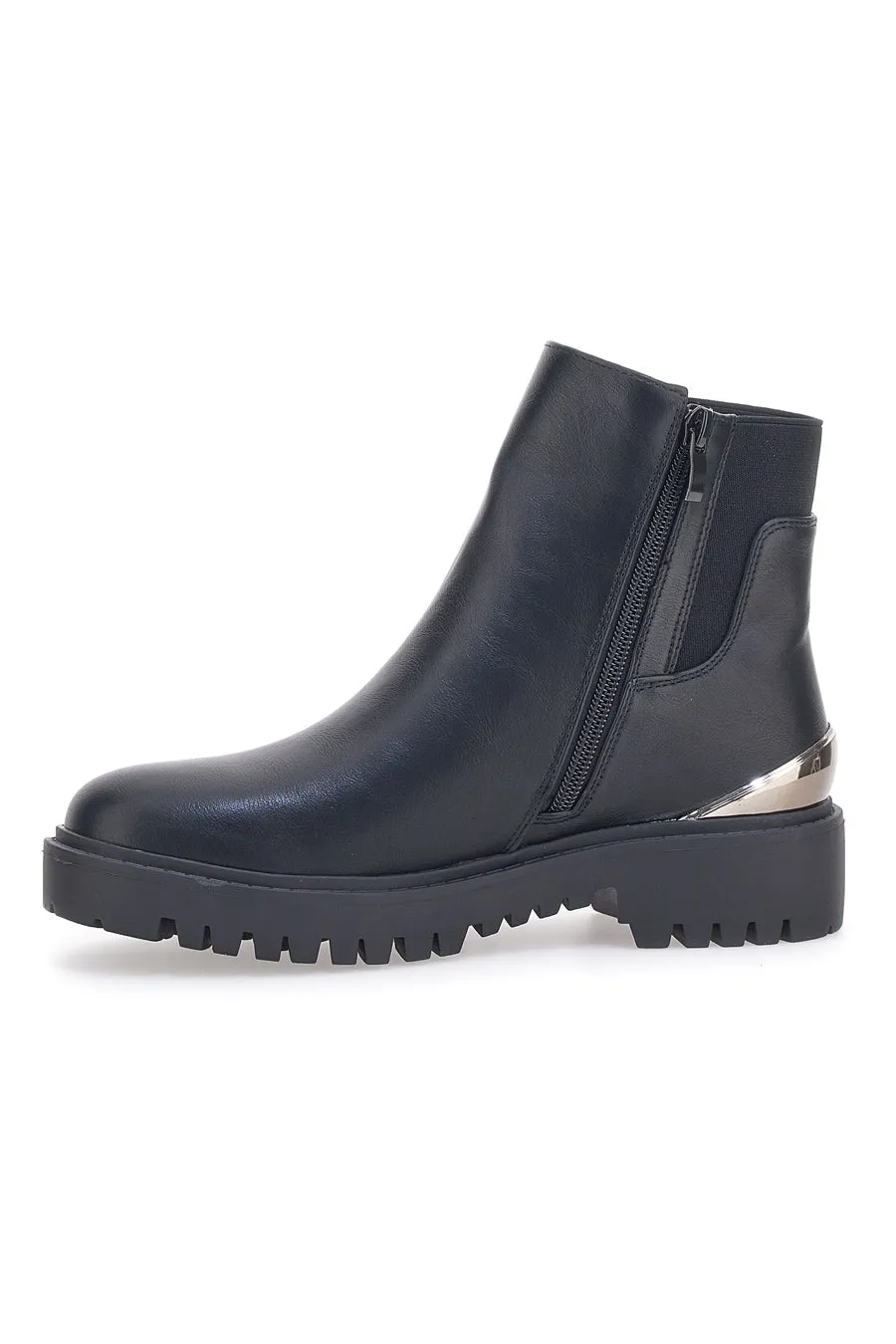   GMV Stivaletti Chelsea Nero GMV 282
