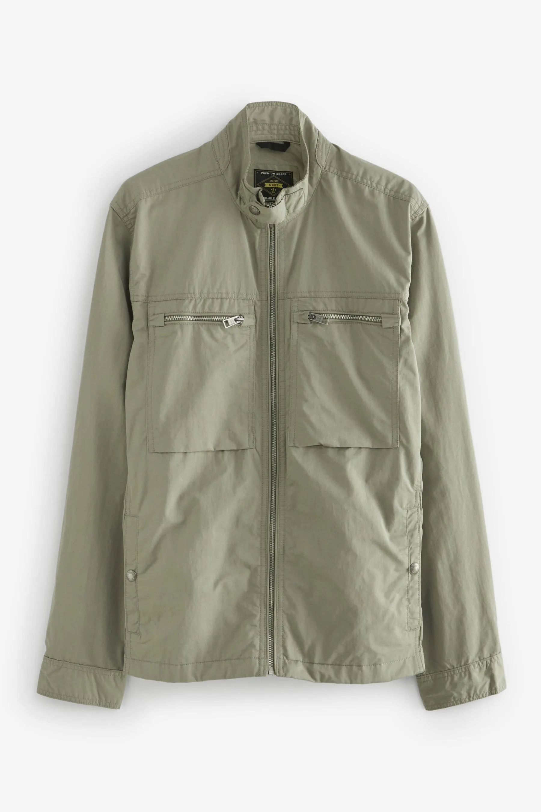 Impermeabile stile camicia multitasche