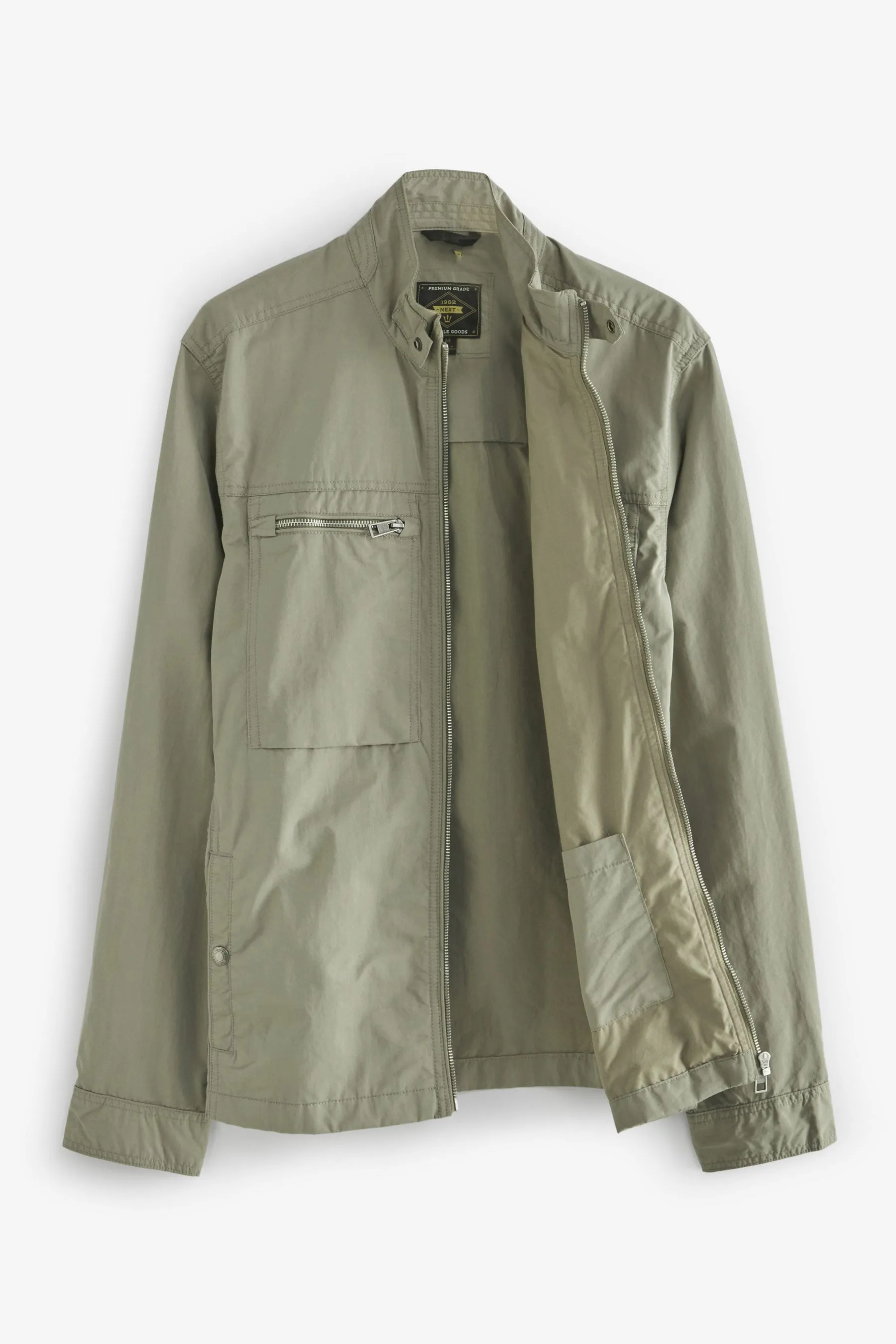 Impermeabile stile camicia multitasche