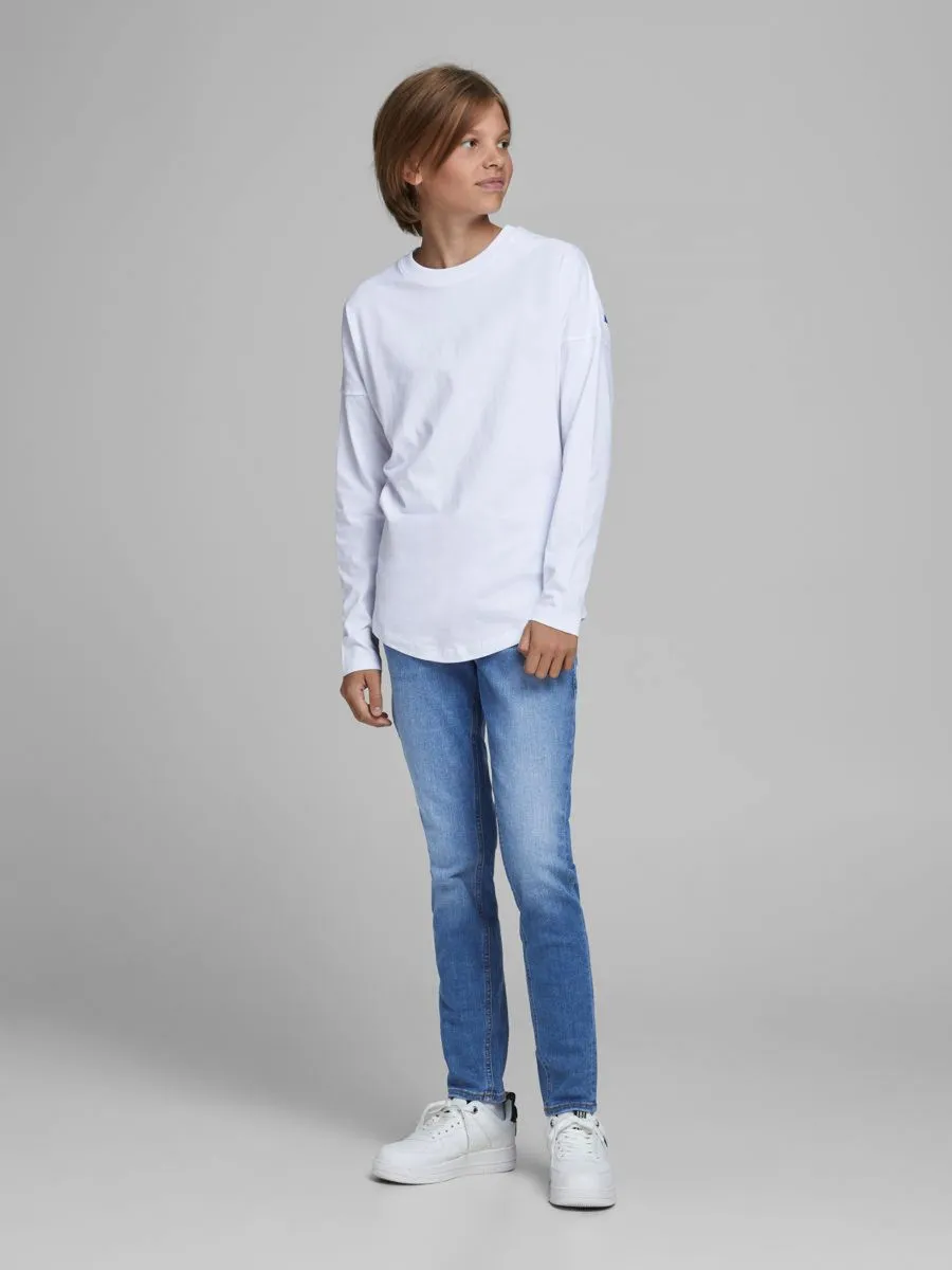 JEANS Ragazzo JACK&JONES 12178281 LIAM JR BLUE DENIM