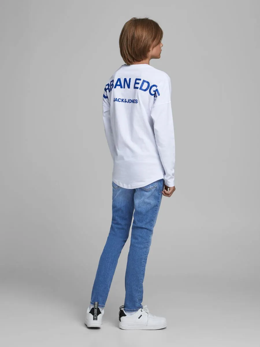 JEANS Ragazzo JACK&JONES 12178281 LIAM JR BLUE DENIM
