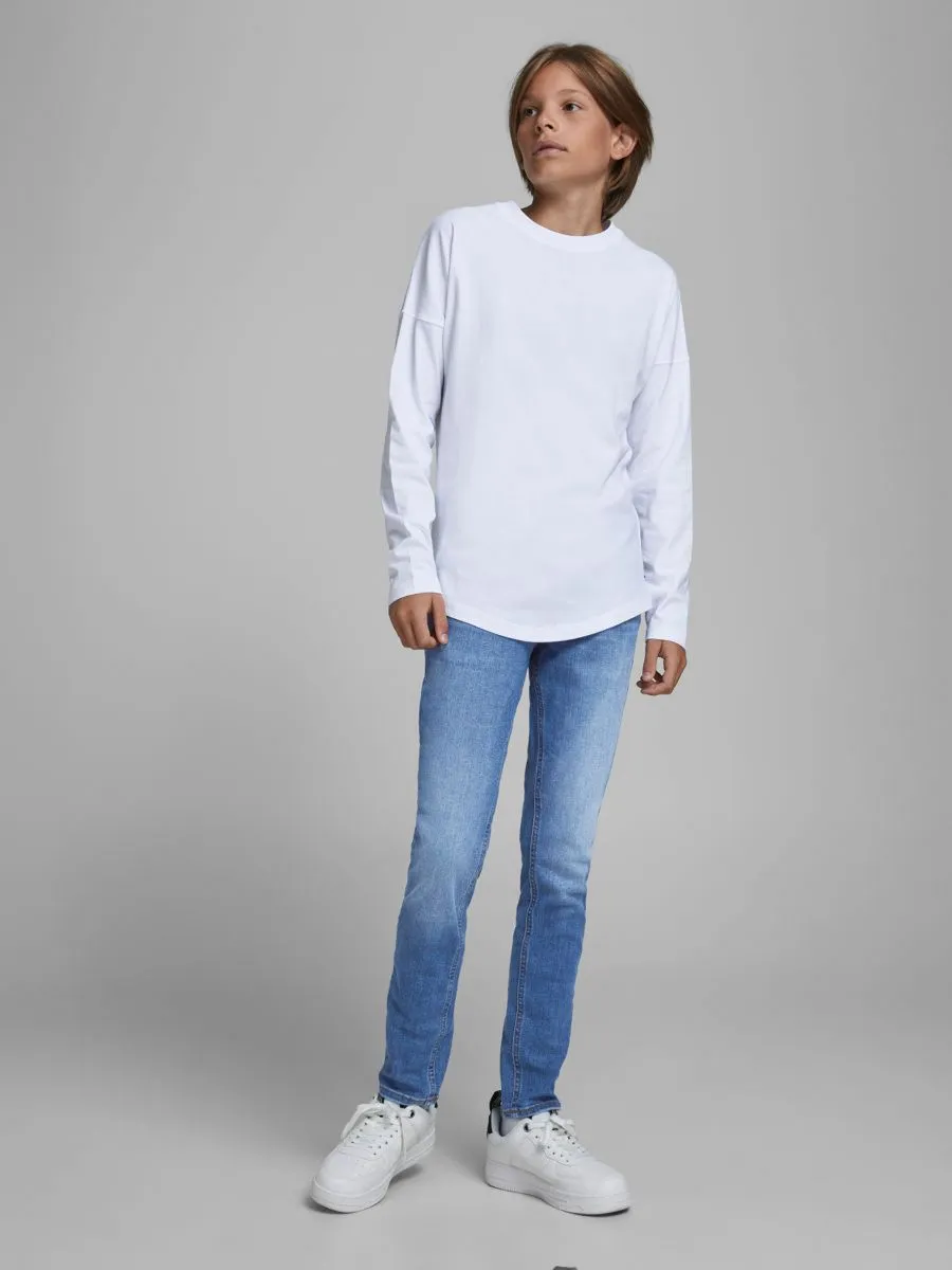 JEANS Ragazzo JACK&JONES 12178281 LIAM JR BLUE DENIM