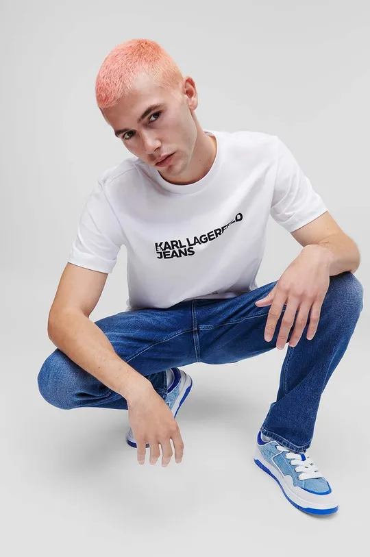 Karl Lagerfeld Jeans t-shirt in cotone