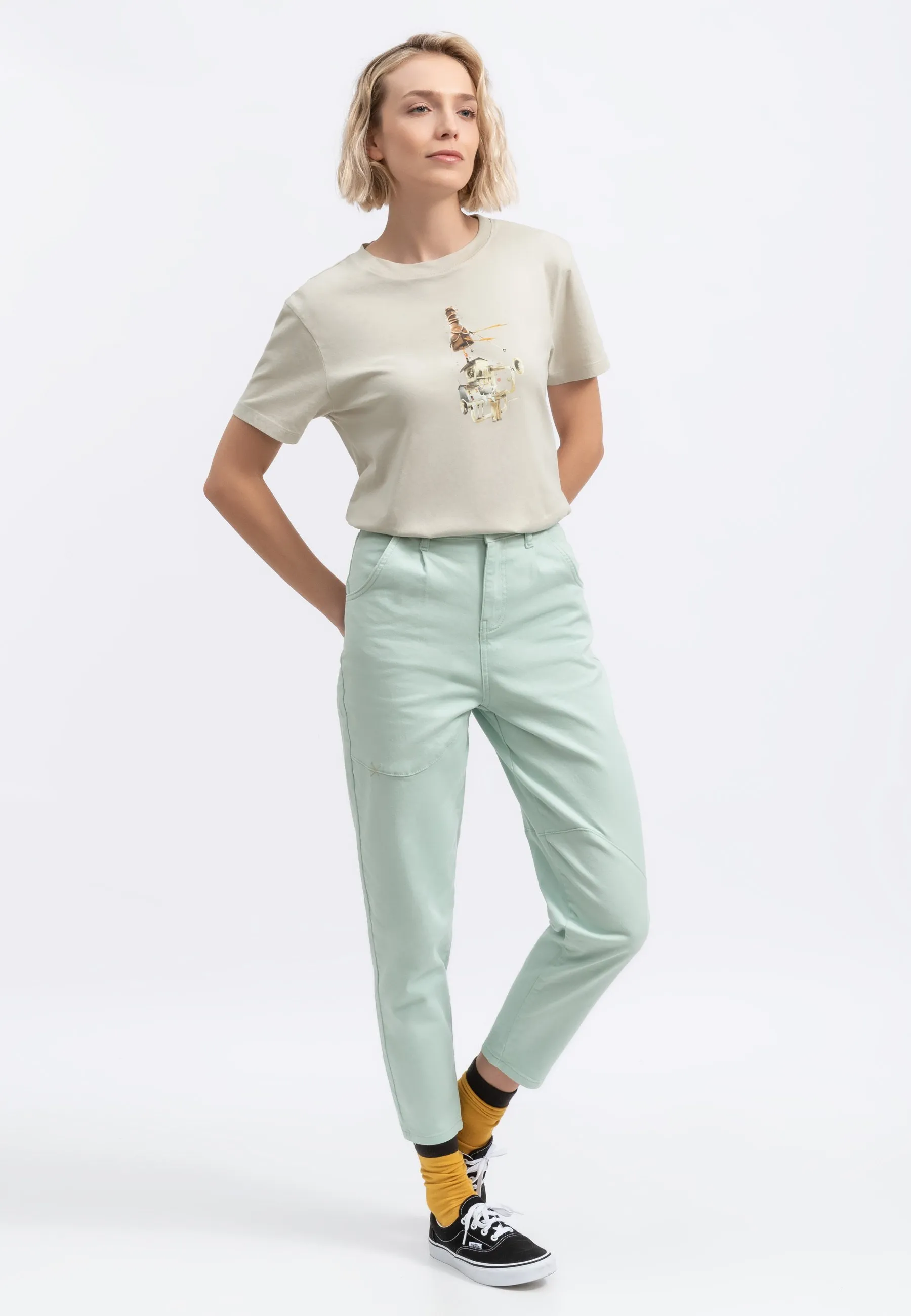KOMBU - T-shirt con stampa