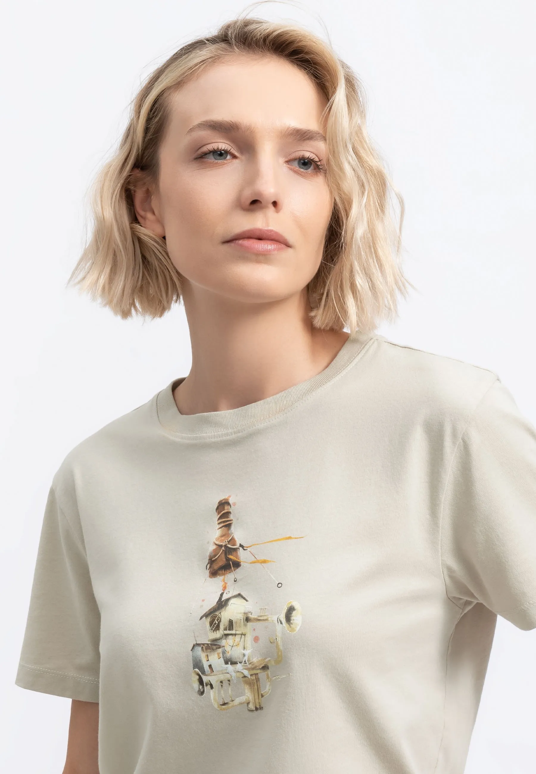 KOMBU - T-shirt con stampa