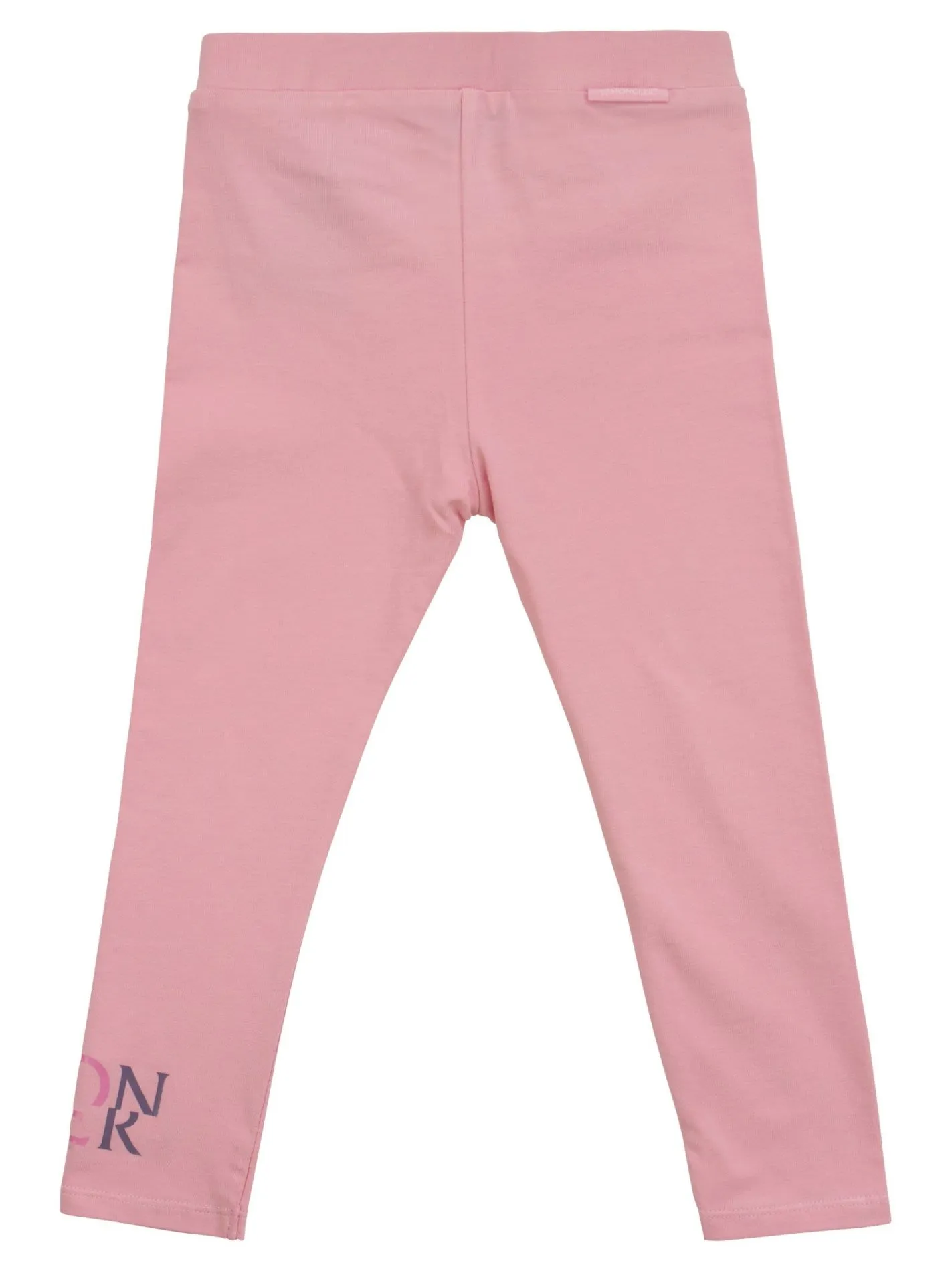 Leggings con lettering in cotone