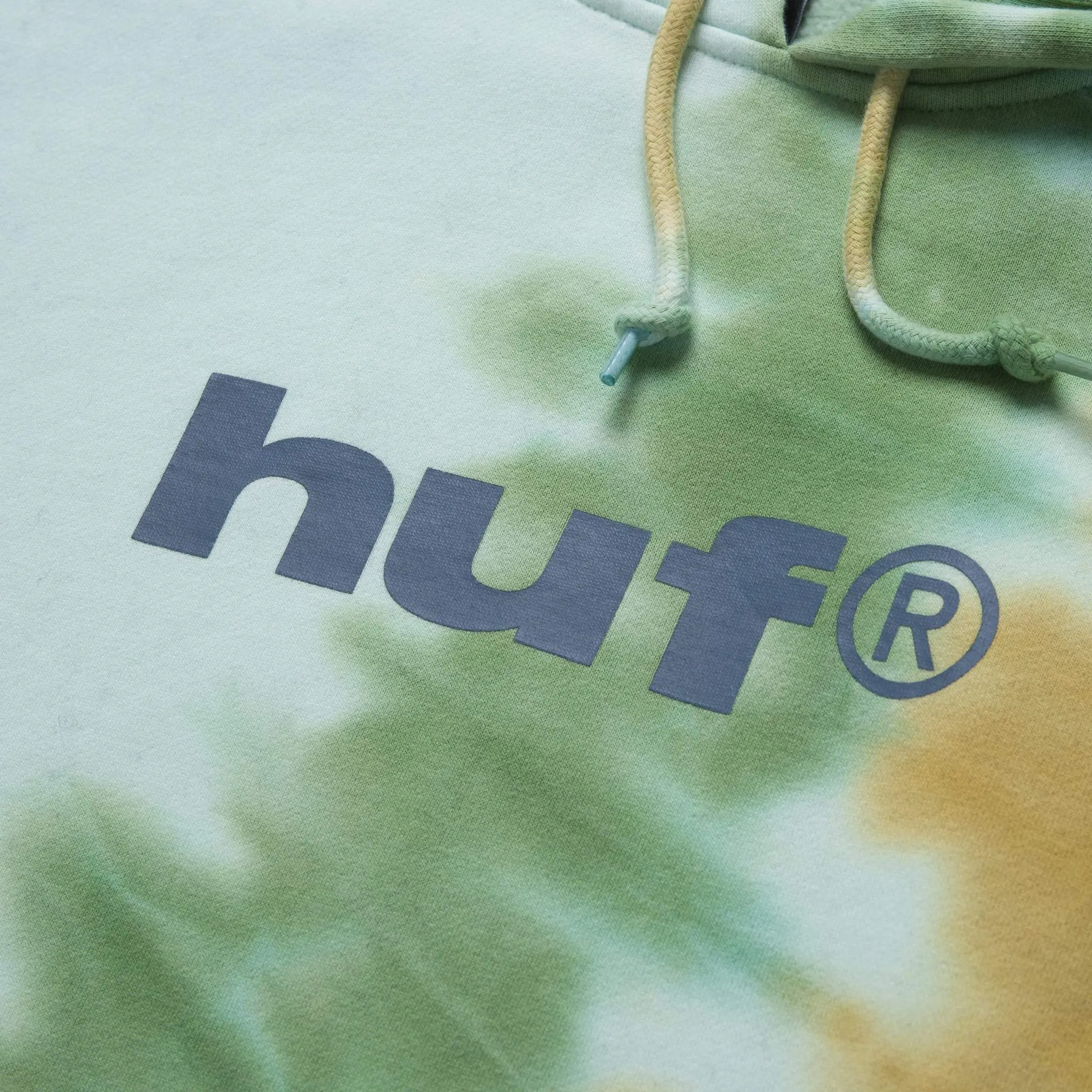 Lo-Fi Tiedye P/O Hoodie Gold