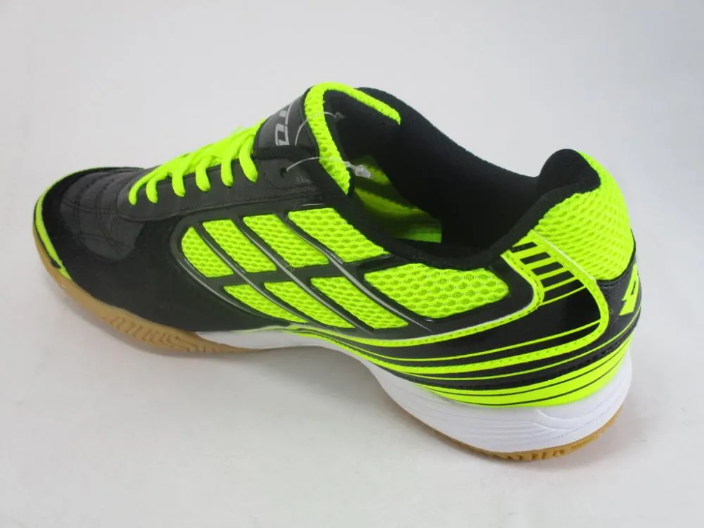 Lotto scarpa da calcetto indoor da uomo Tacto II 200 scarpa da futsal  S7180 black-green
