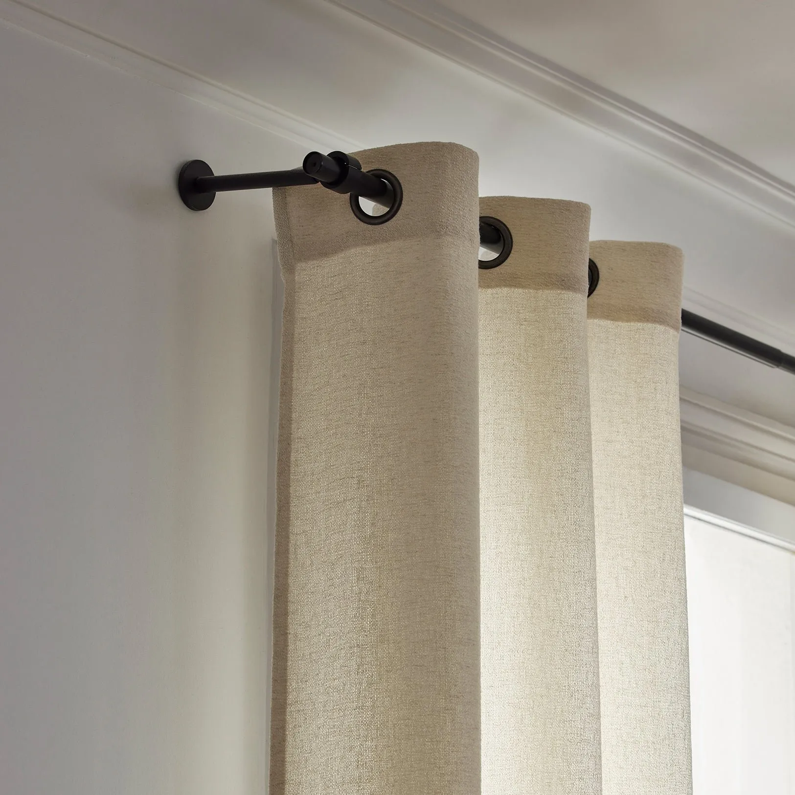  MADURA   DORYAN - Rideau à oeillets dorés | Beige