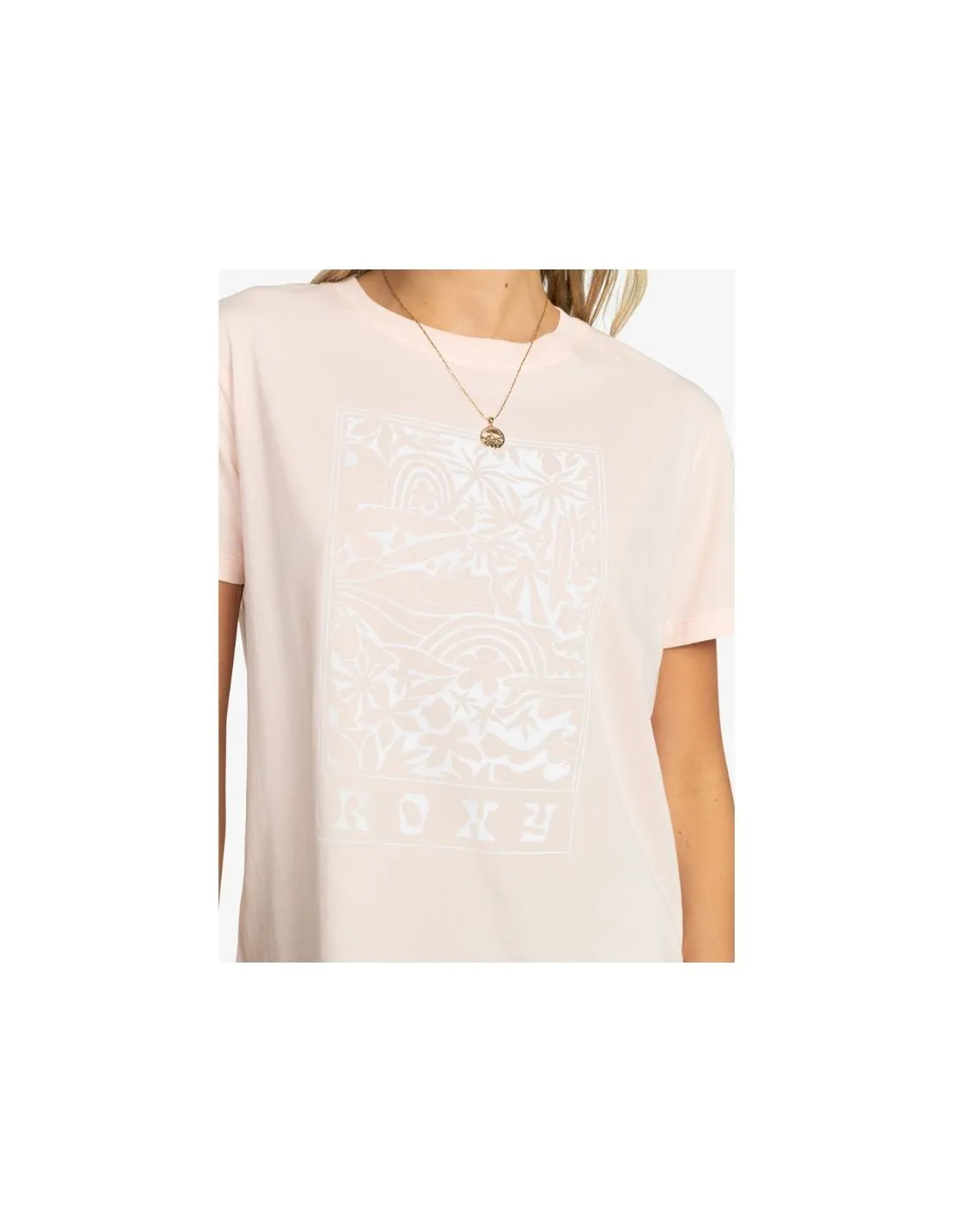 Maglietta Roxy The Beach di sabbia