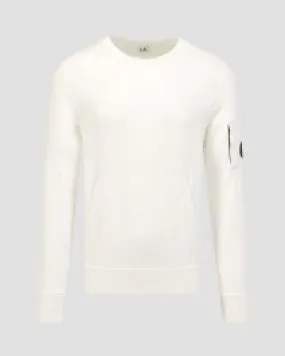 Maglione bianco da uomo C.P. Company