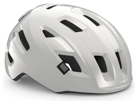 Met E-Mob Casco urbano bianco