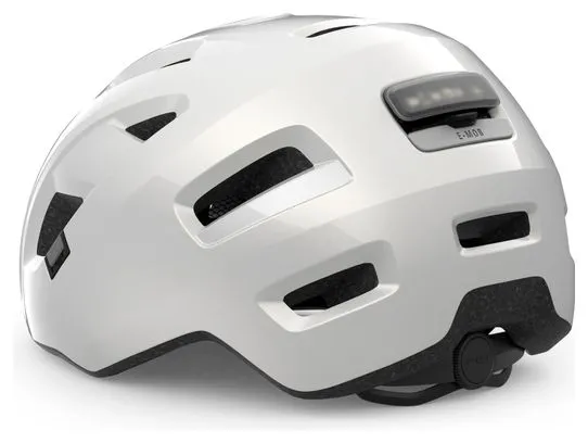 Met E-Mob Casco urbano bianco