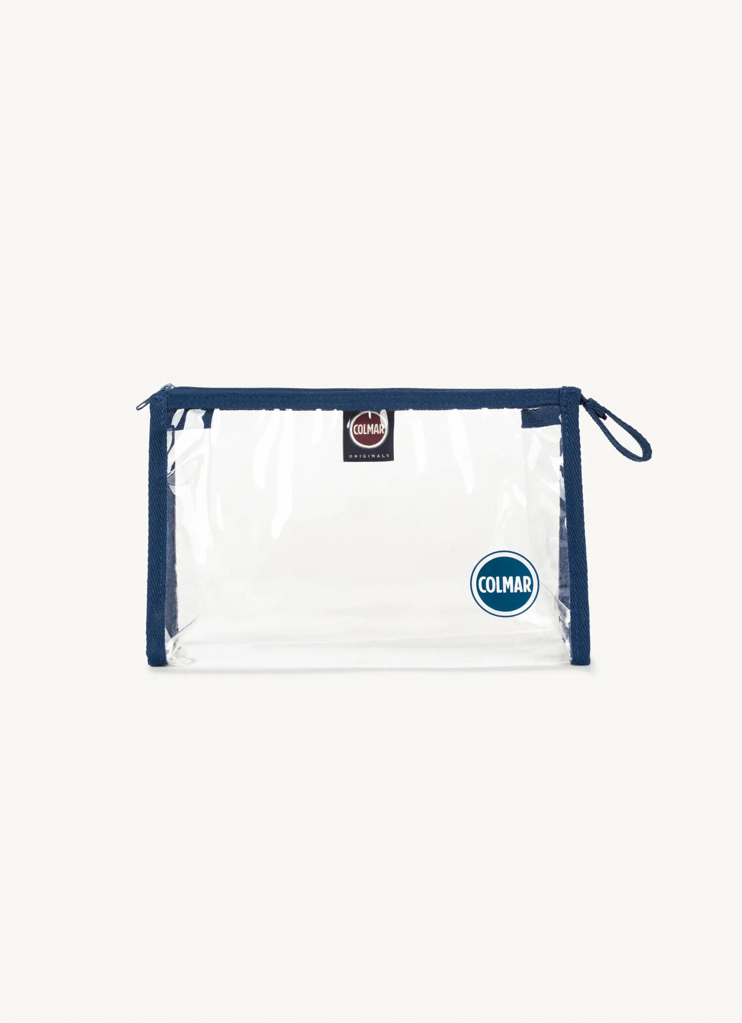 Mini unisex bag in clear PVC