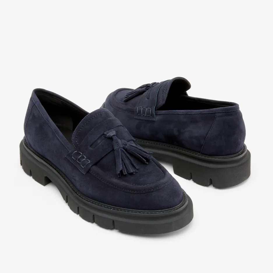 Mocassino Blu Track
