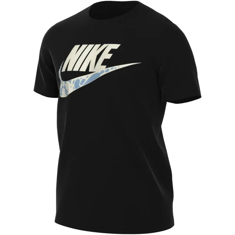 Nike M Nsw Tee 12Mo Futura T-Shirt M/M Nera Stampa Uomo