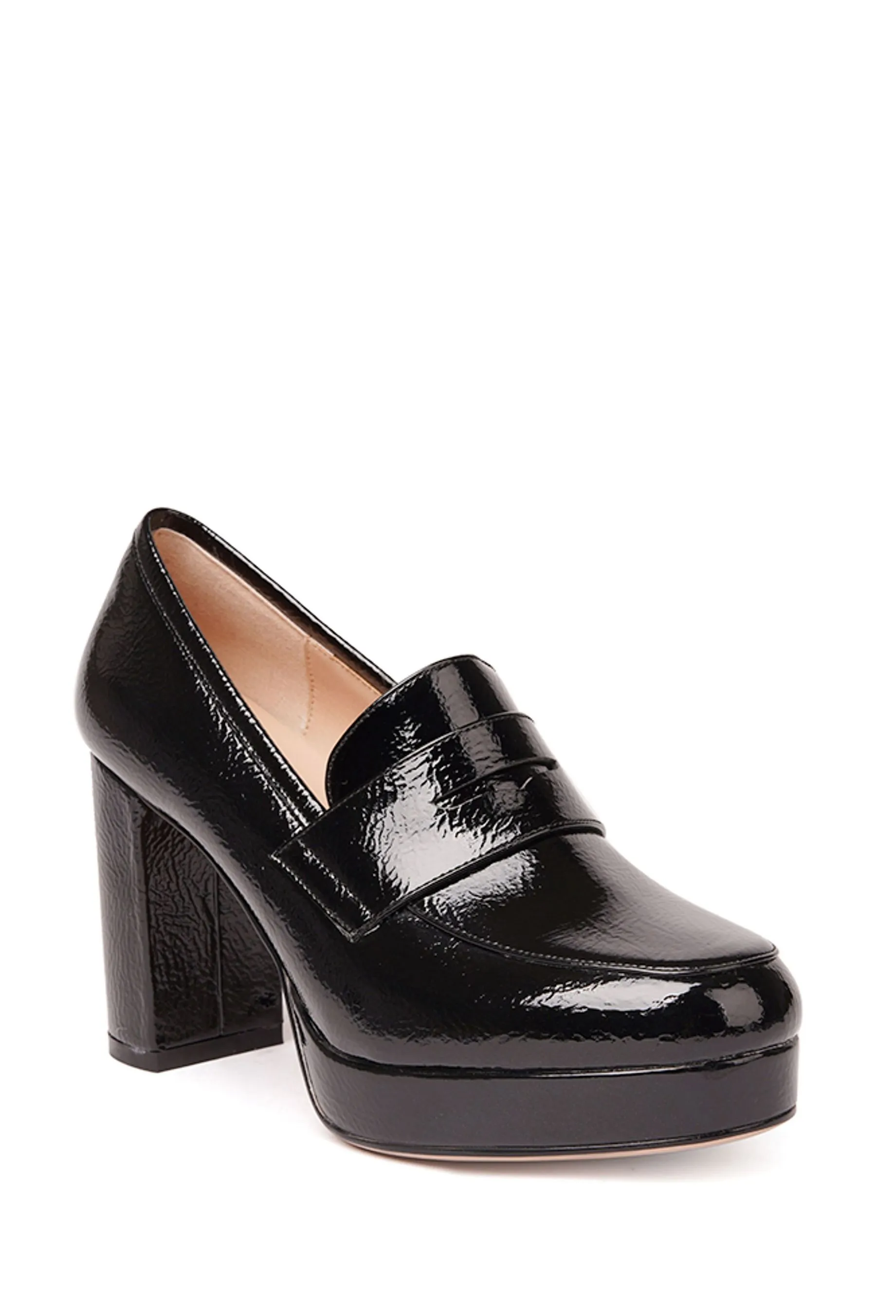 Nine West Donna - Tanla - Nero - Mocassini con tacco largo e plateau