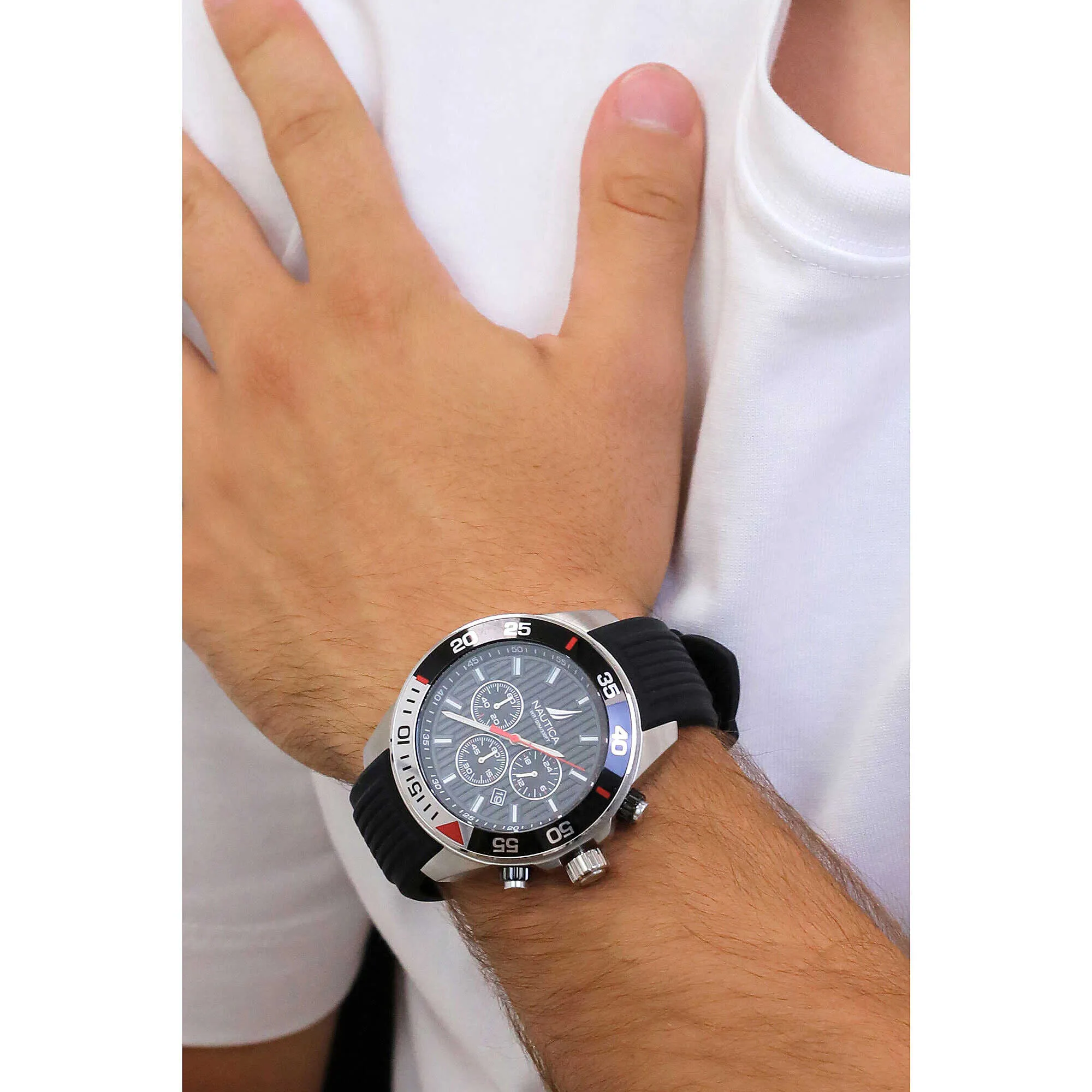 orologio cronografo uomo Nautica - NAPNOS301