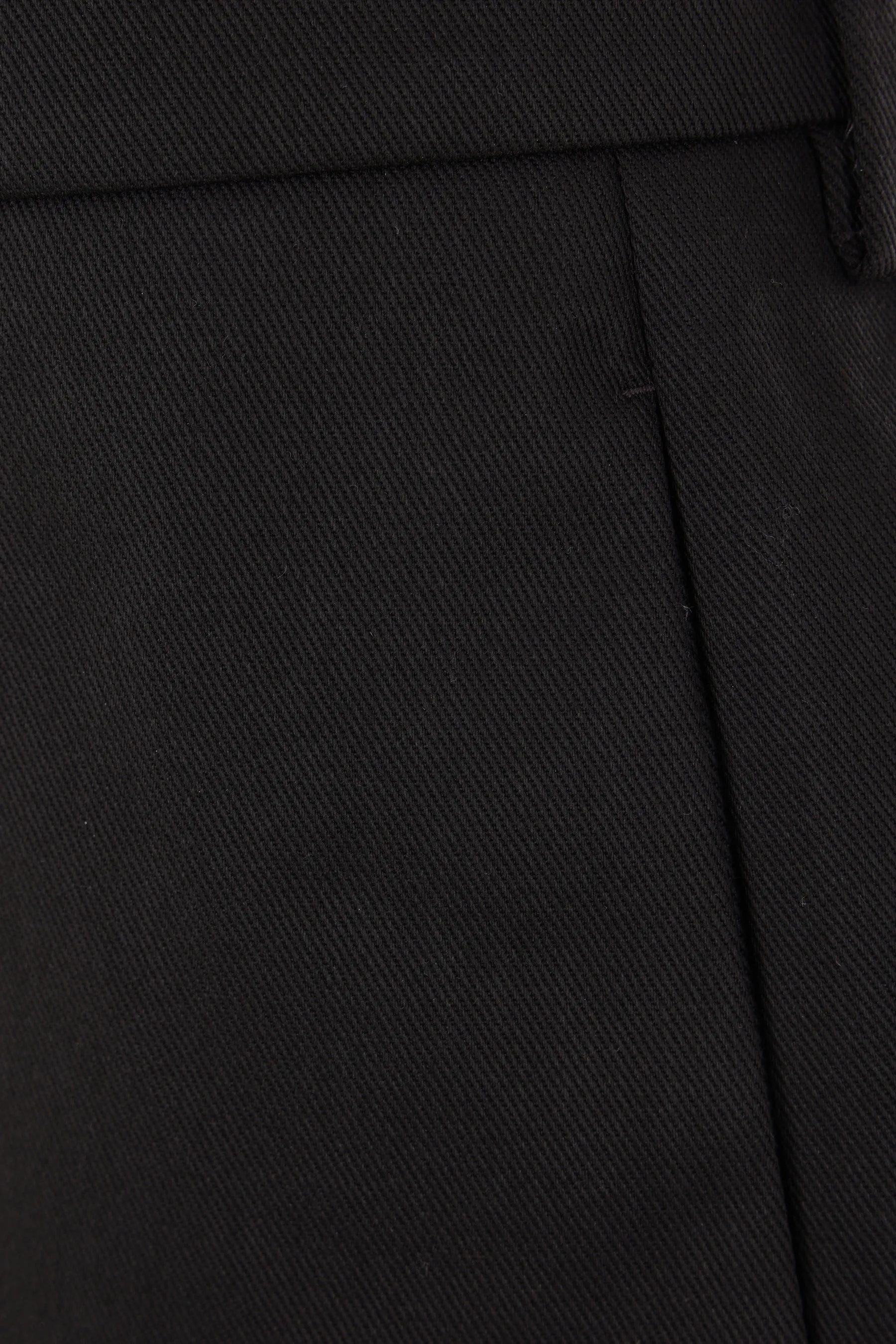 pantalone corto in organza con minigonna in gabardine  