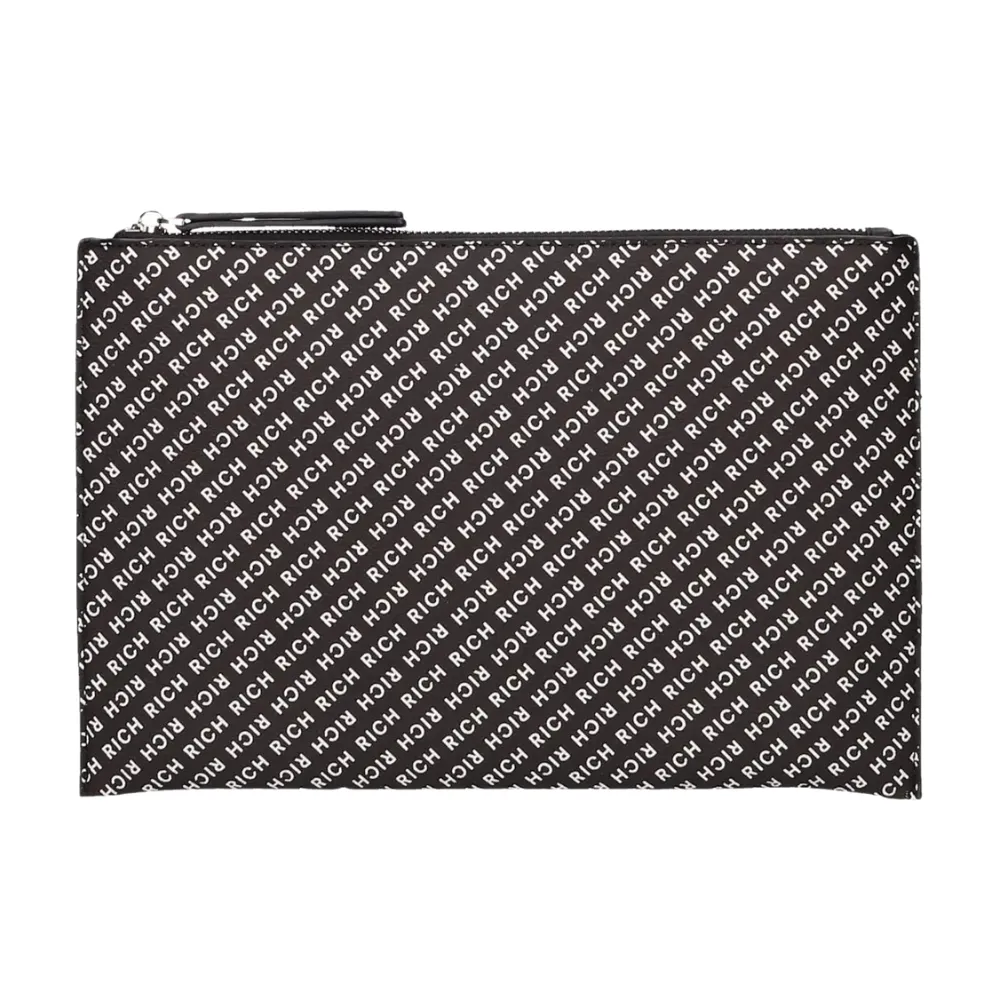 Pochette John Richmond con logo all over